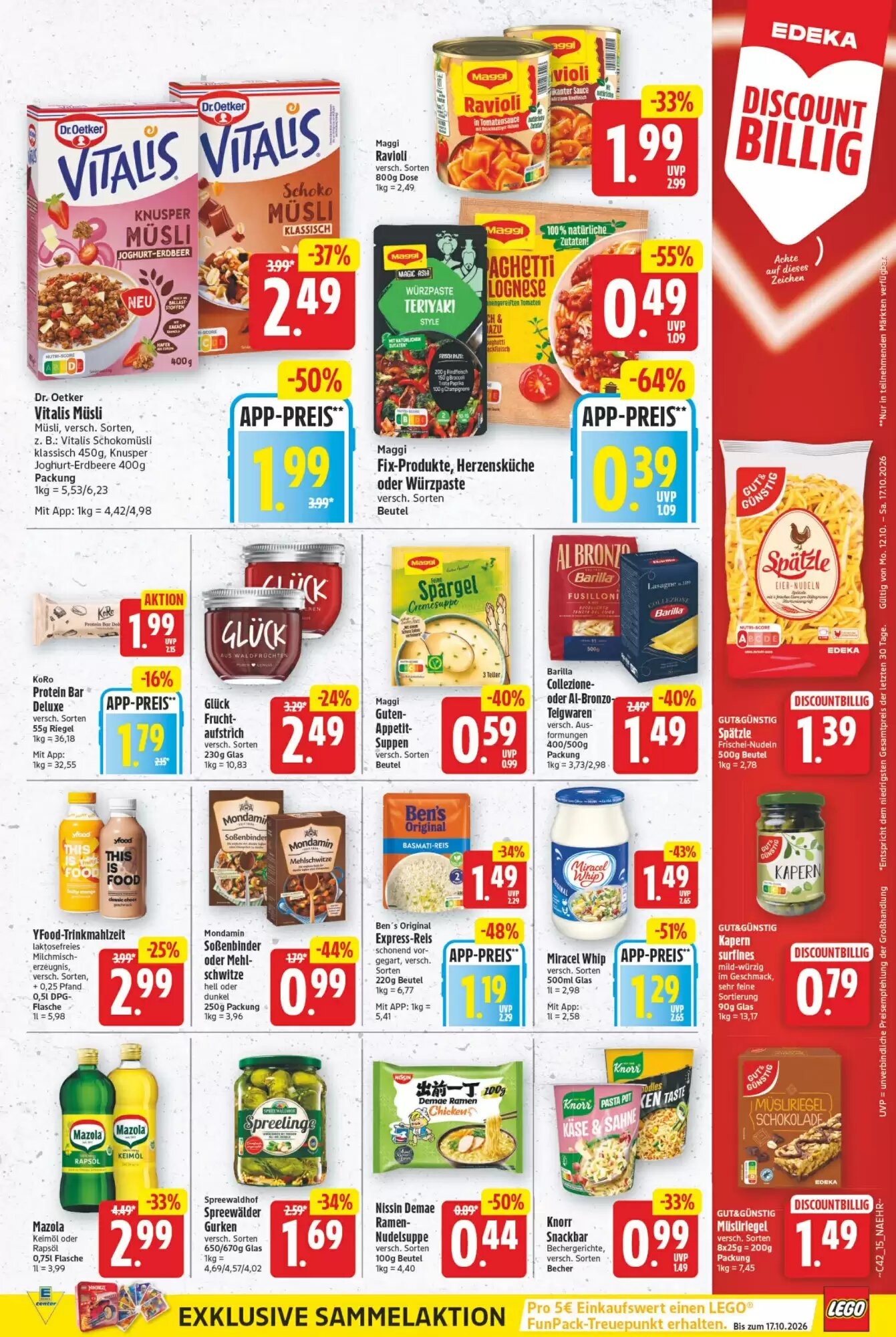 EDEKA Wucherpfennig Prospekt (ab 12.10.2026) zum Blättern - Seite 15