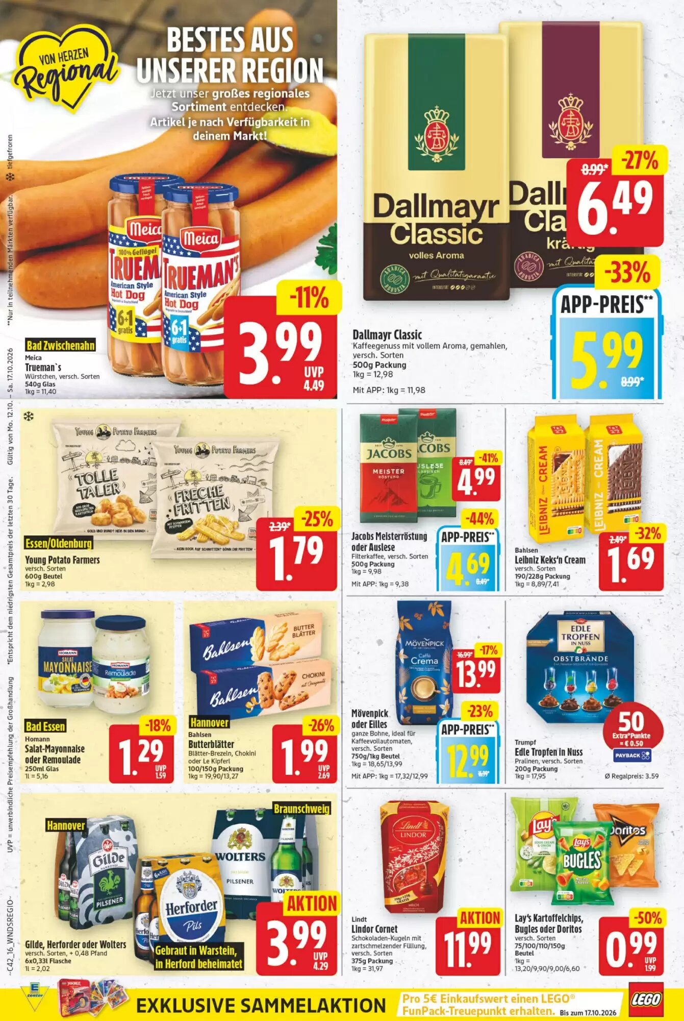 EDEKA Wucherpfennig Prospekt (ab 12.10.2026) zum Blättern - Seite 16