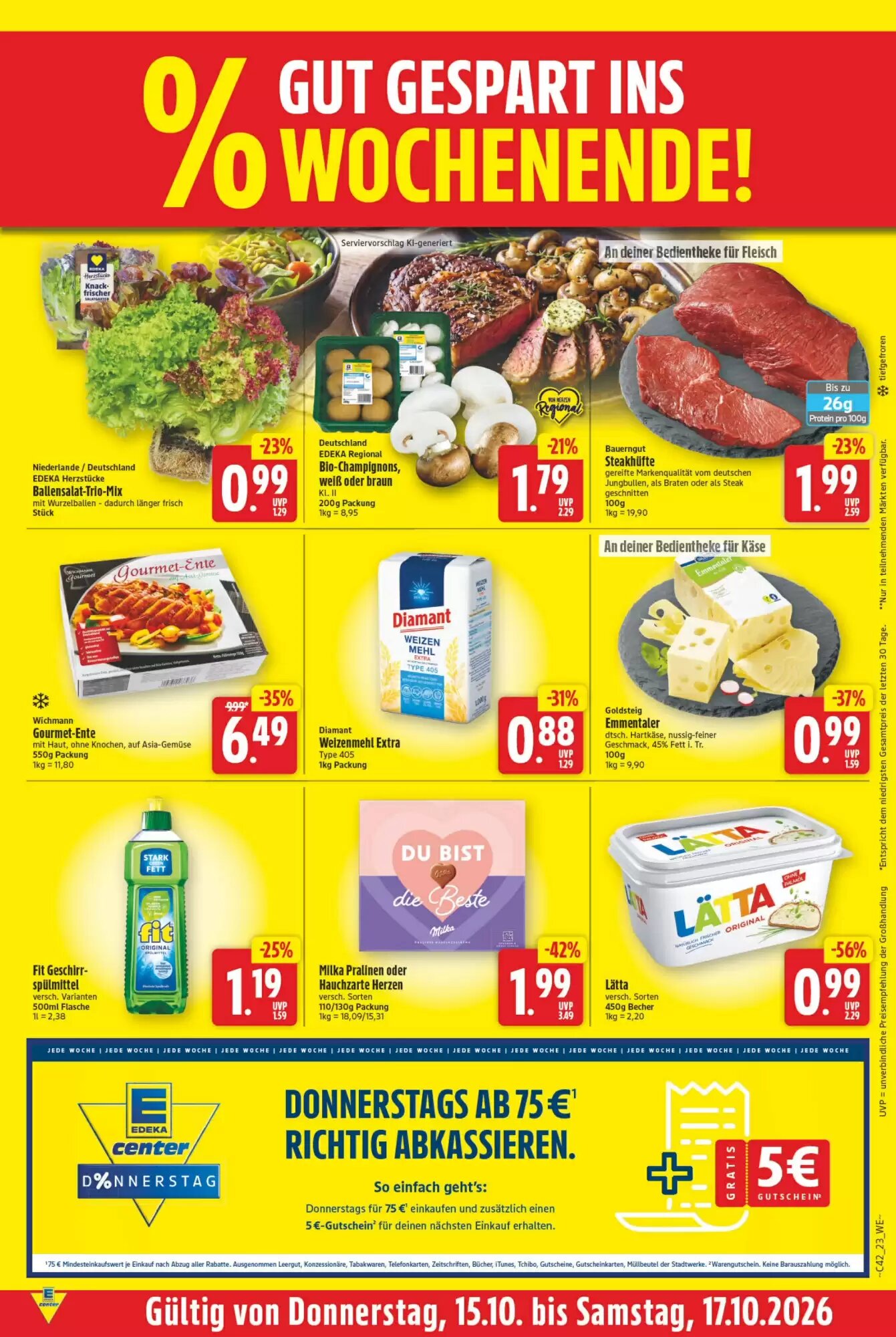 EDEKA Wucherpfennig Prospekt (ab 12.10.2026) zum Blättern - Seite 27