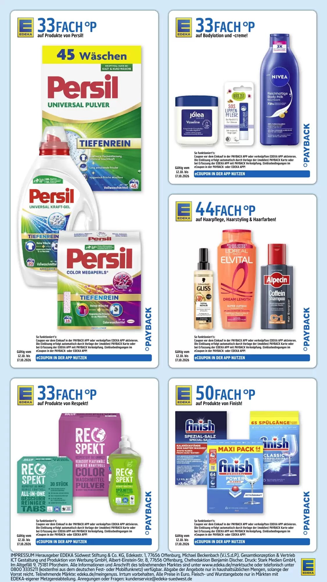 Edeka Stenger Prospekt (ab 12.10.2026) zum Blättern - Seite 45