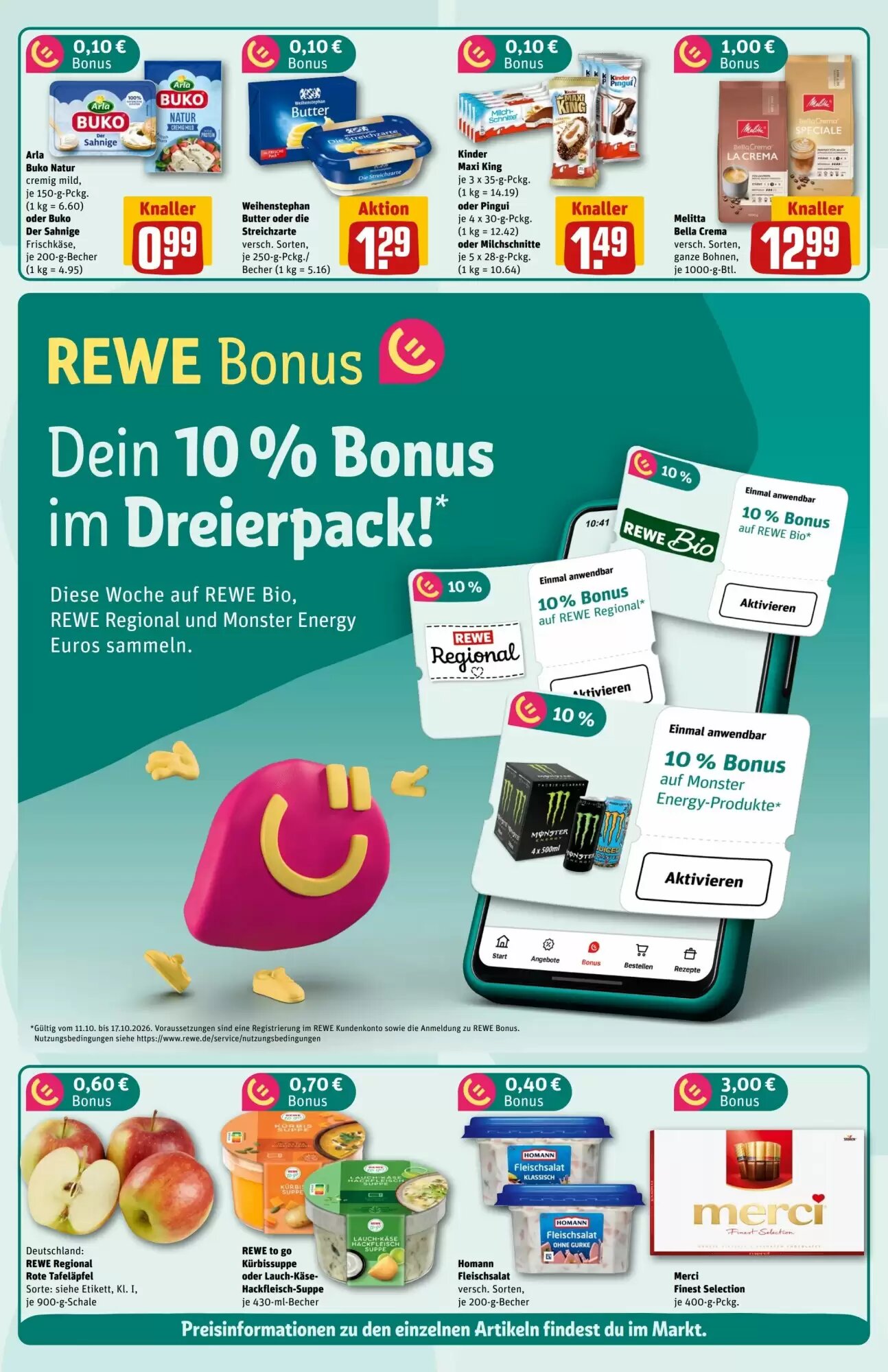 REWE Center Prospekt (ab 12.10.2026) zum Blättern - Seite 2