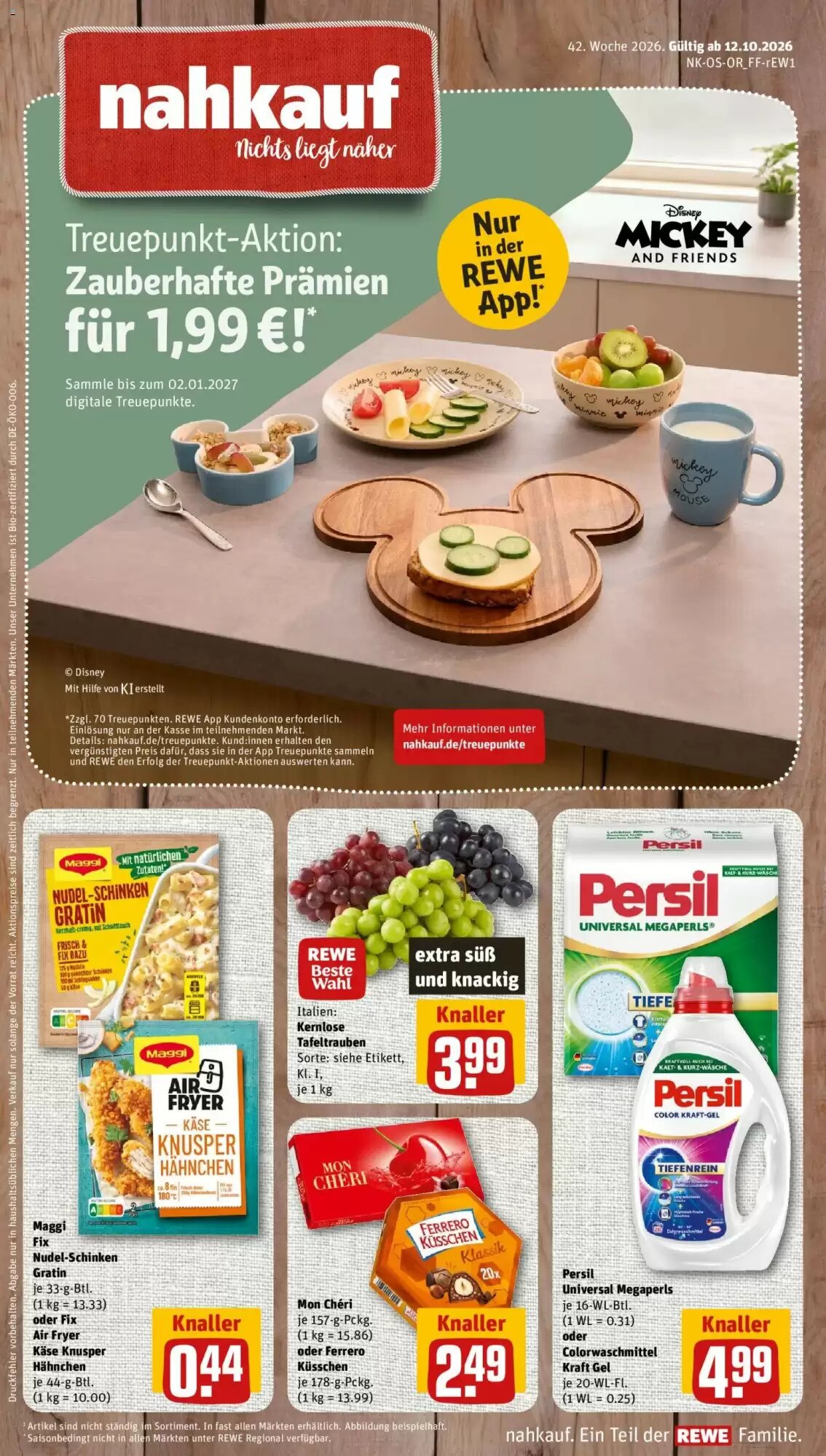 nahkauf Prospekt (ab 12.10.2026) zum Blättern - Seite 1