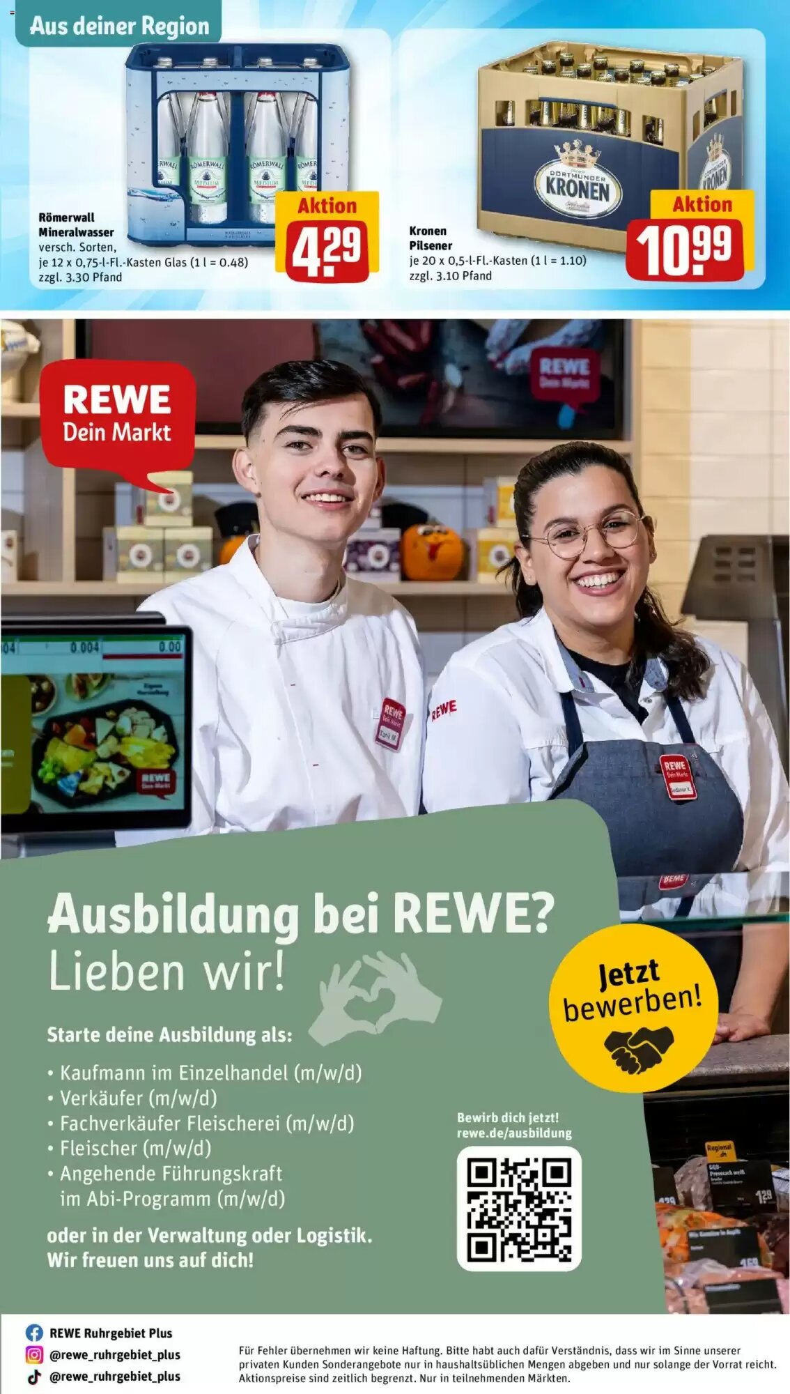 REWE Kaufpark Prospekt (ab 12.10.2026) zum Blättern - Seite 33