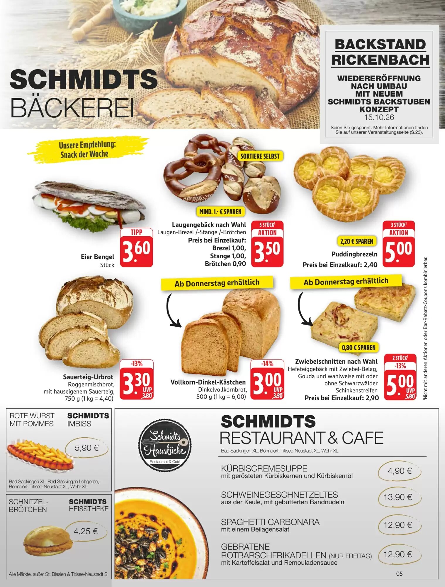 Schmidt's Märkte Prospekt (ab 12.10.2026) zum Blättern - Seite 5