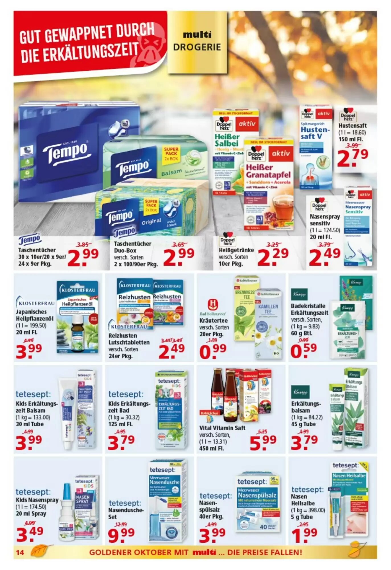 Multi Markt Prospekt (ab 12.10.2026) zum Blättern - Seite 14