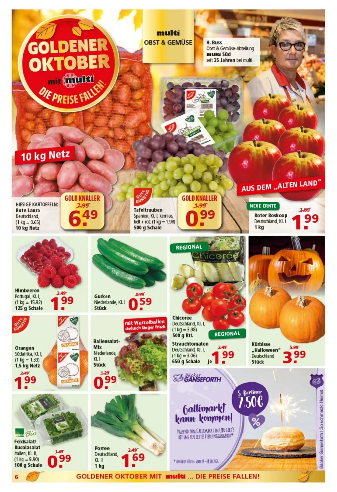 Multi Markt Prospekt (ab 12.10.2026) zum Blättern - Seite 6