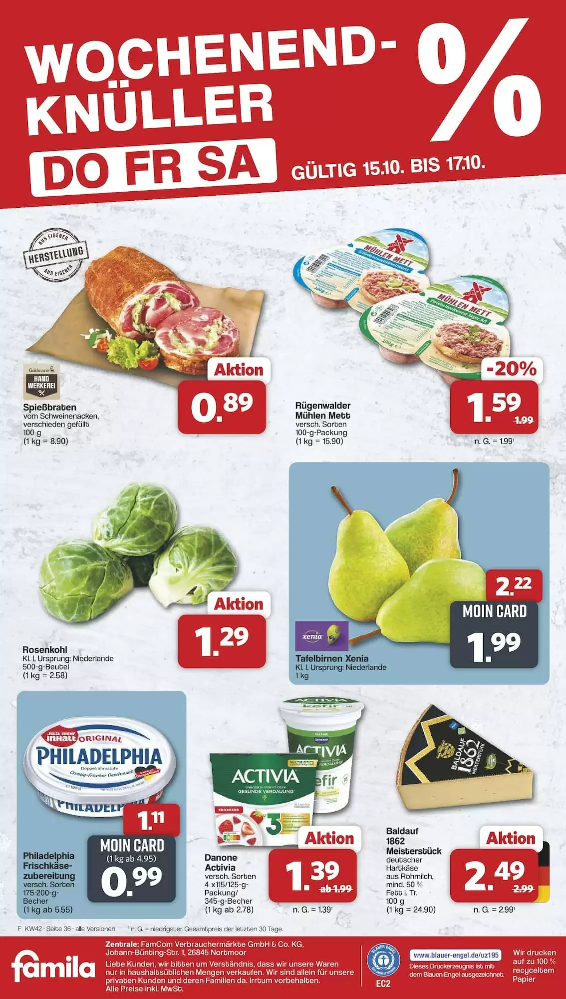 Famila Nord West Prospekt (ab 12.10.2026) zum Blättern - Seite 38