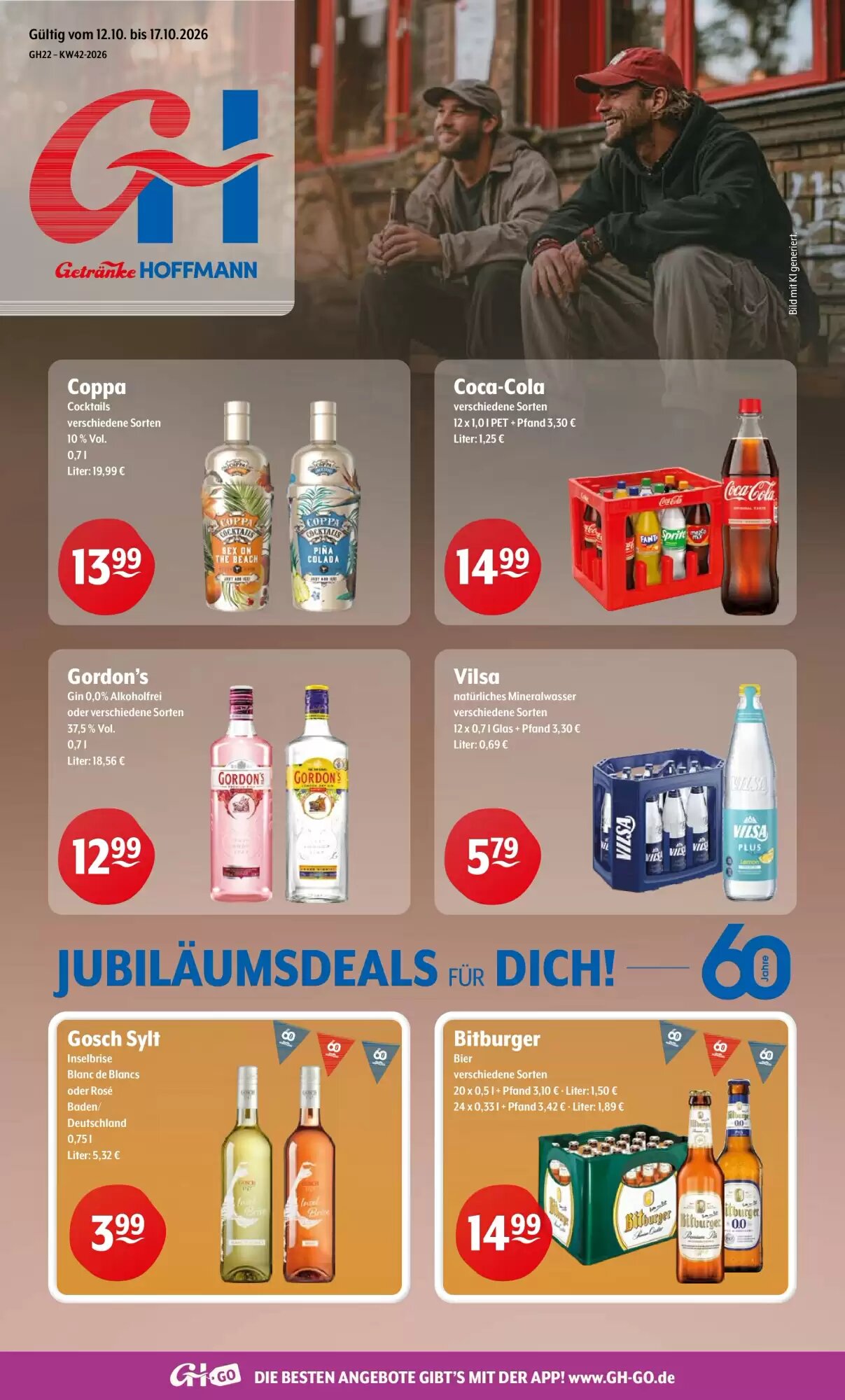 Getränke Hoffmann Prospekt (ab 12.10.2026) zum Blättern - Seite 1