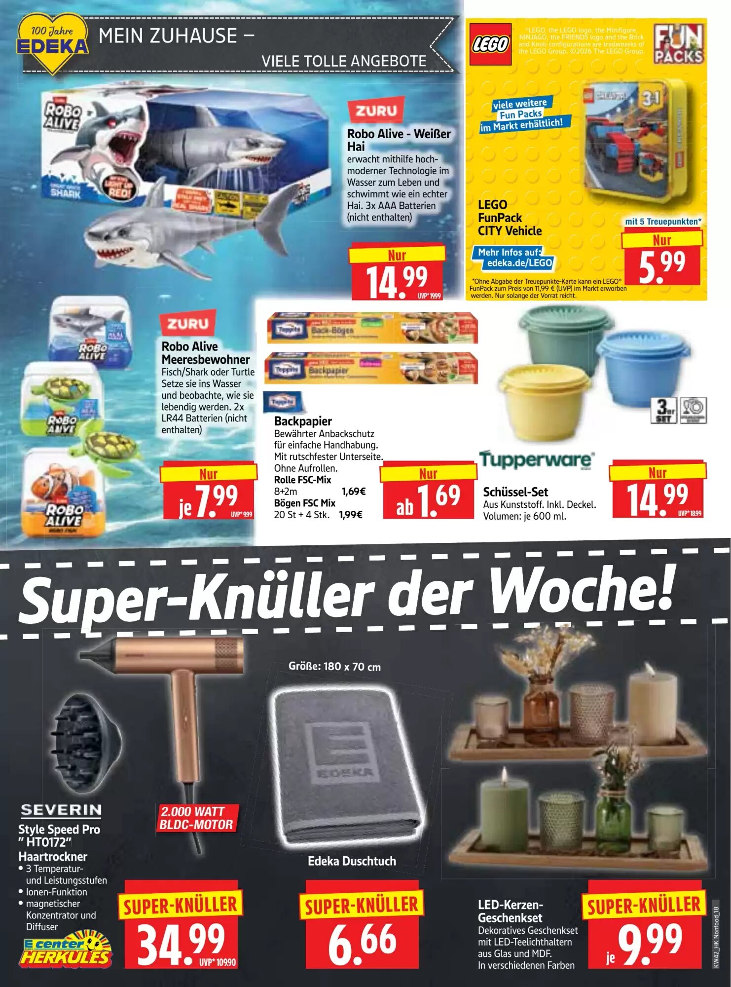 Edeka Herkules Prospekt (ab 12.10.2026) zum Blättern - Seite 18