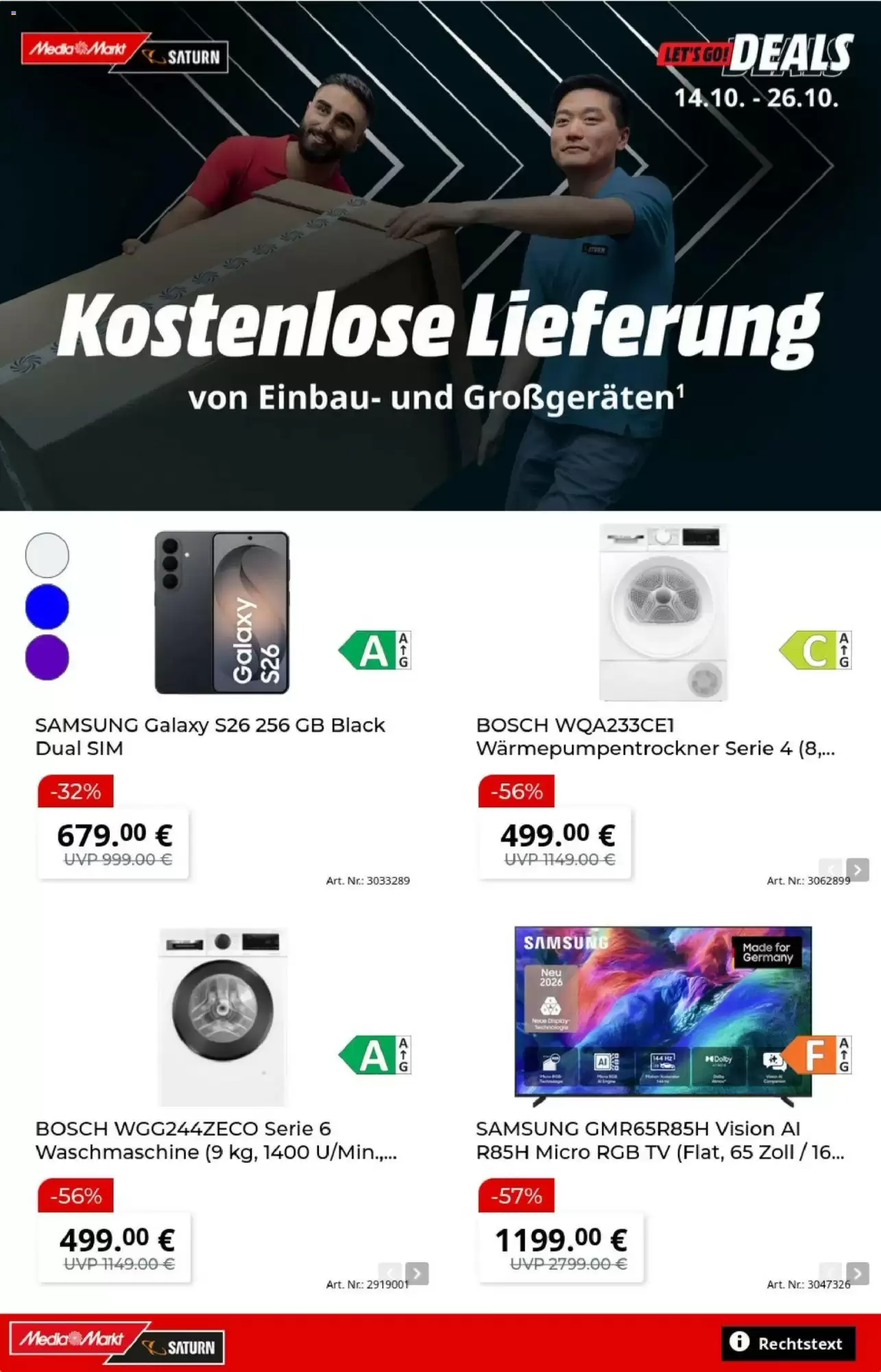 MediaMarkt Prospekt (ab 14.10.2026) zum Blättern - Seite 1