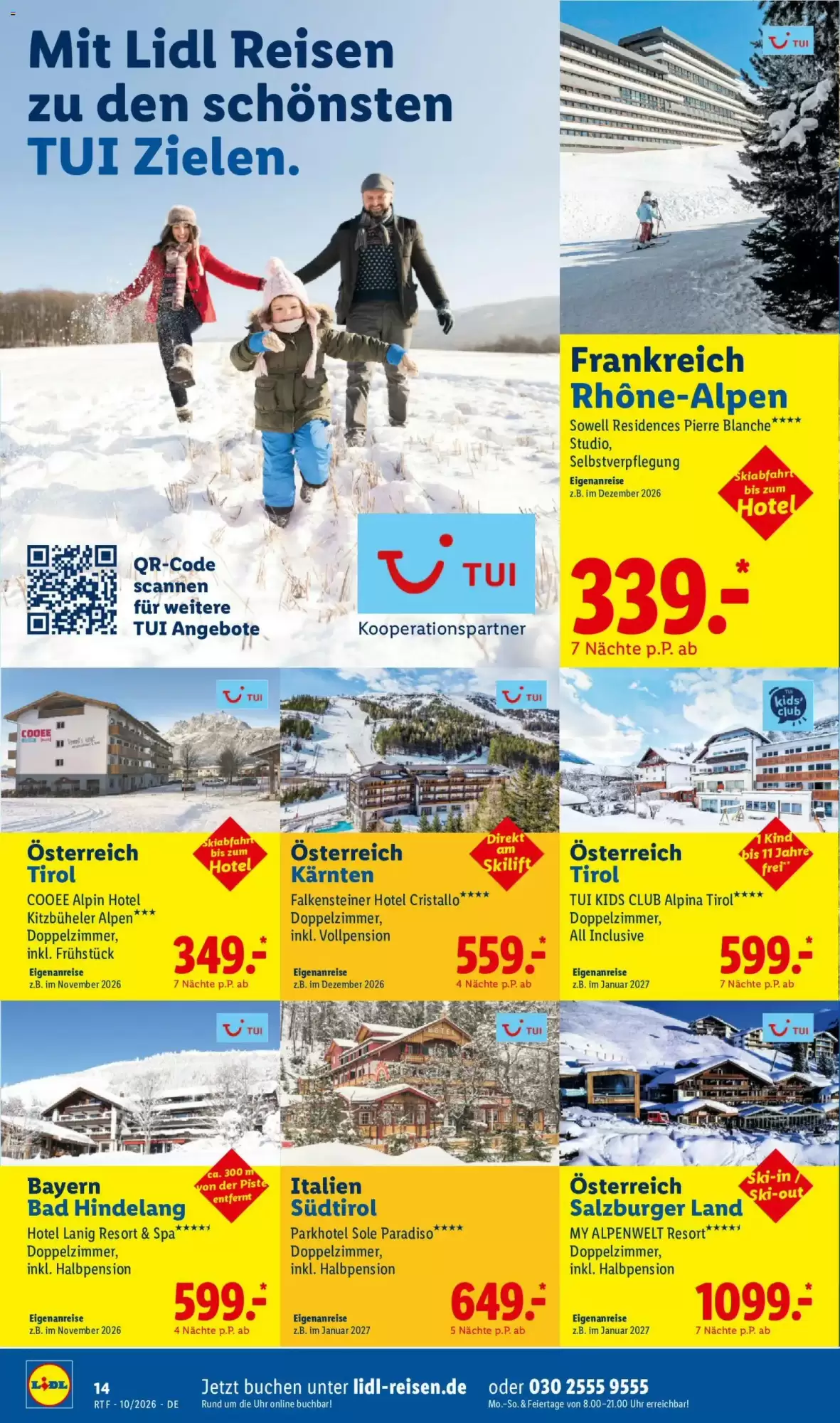 Lidl Reisen Prospekt (ab 14.10.2026) zum Blättern - Seite 14