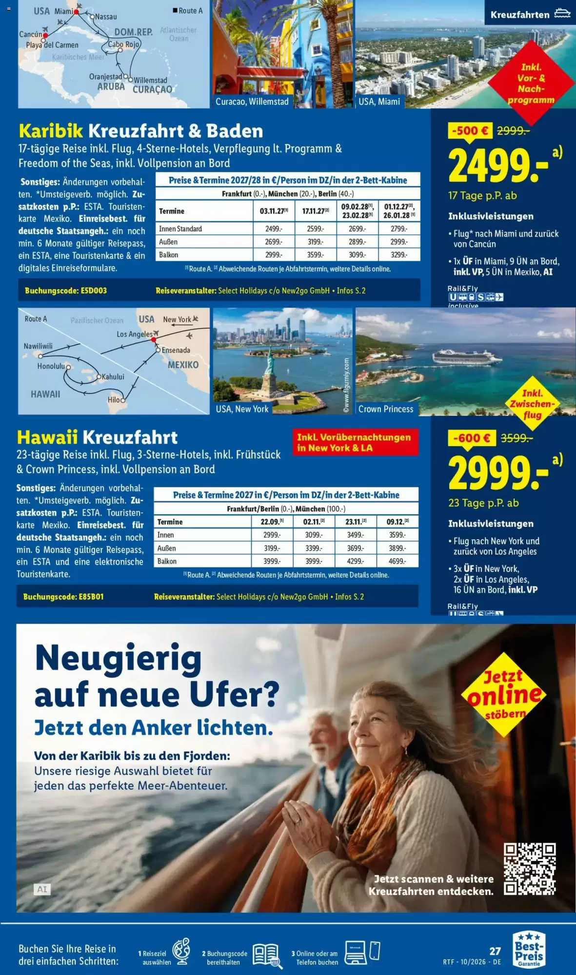 Lidl Reisen Prospekt (ab 14.10.2026) zum Blättern - Seite 27