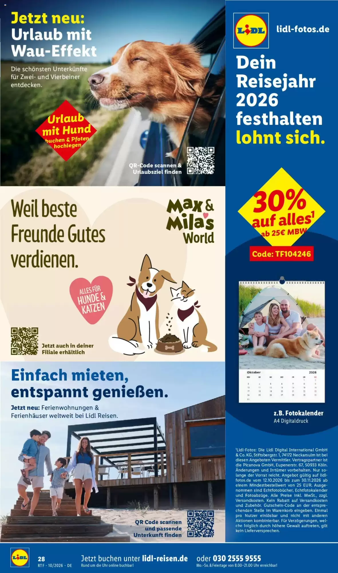 Lidl Reisen Prospekt (ab 14.10.2026) zum Blättern - Seite 28