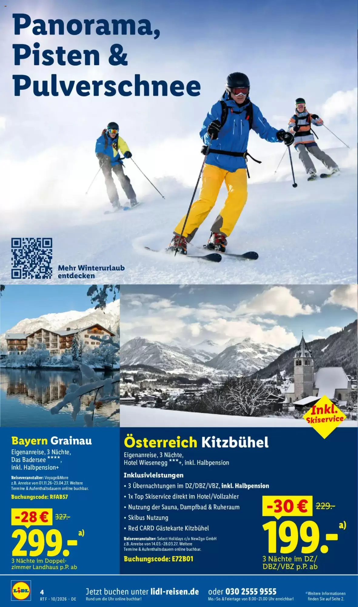 Lidl Reisen Prospekt (ab 14.10.2026) zum Blättern - Seite 4
