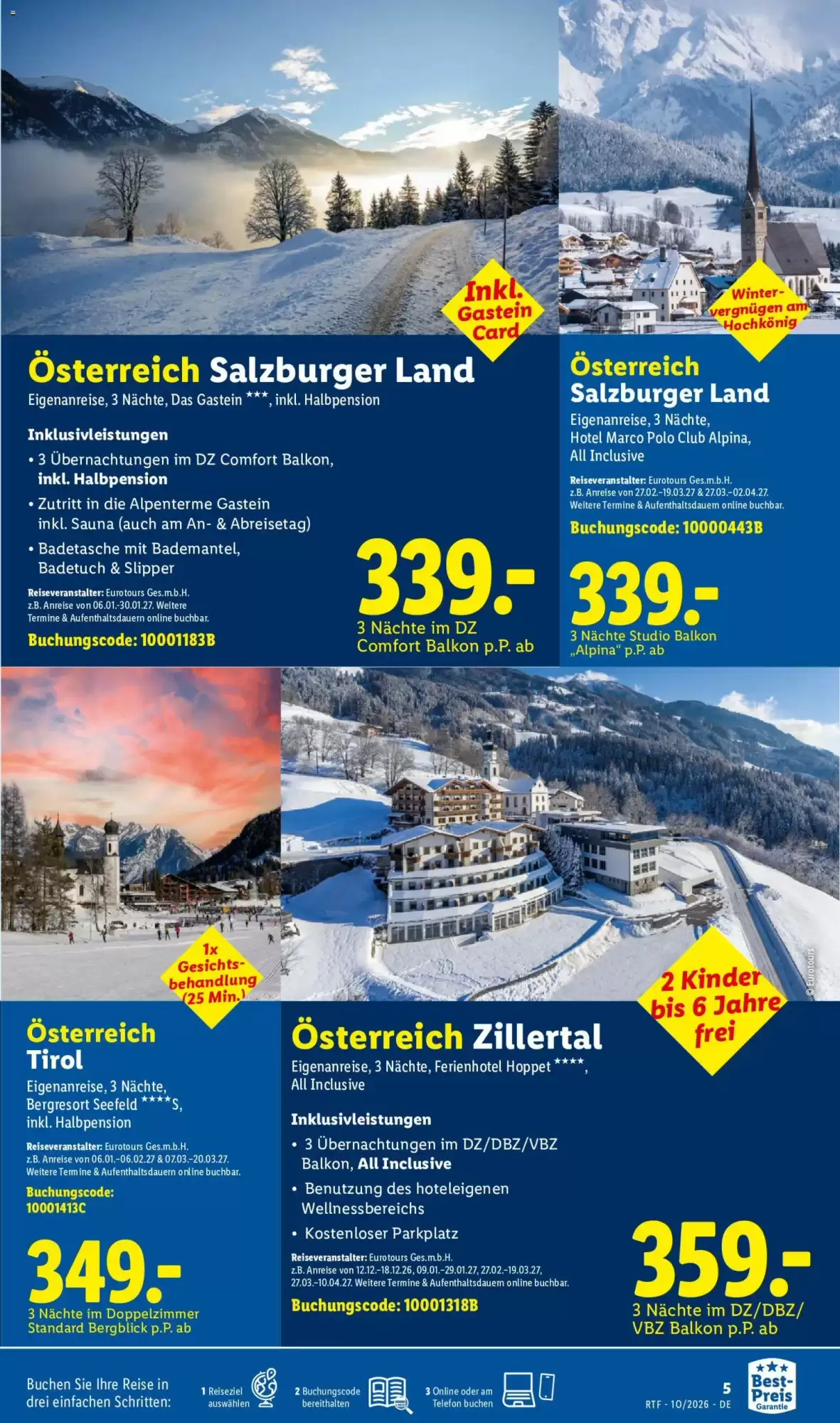 Lidl Reisen Prospekt (ab 14.10.2026) zum Blättern - Seite 5