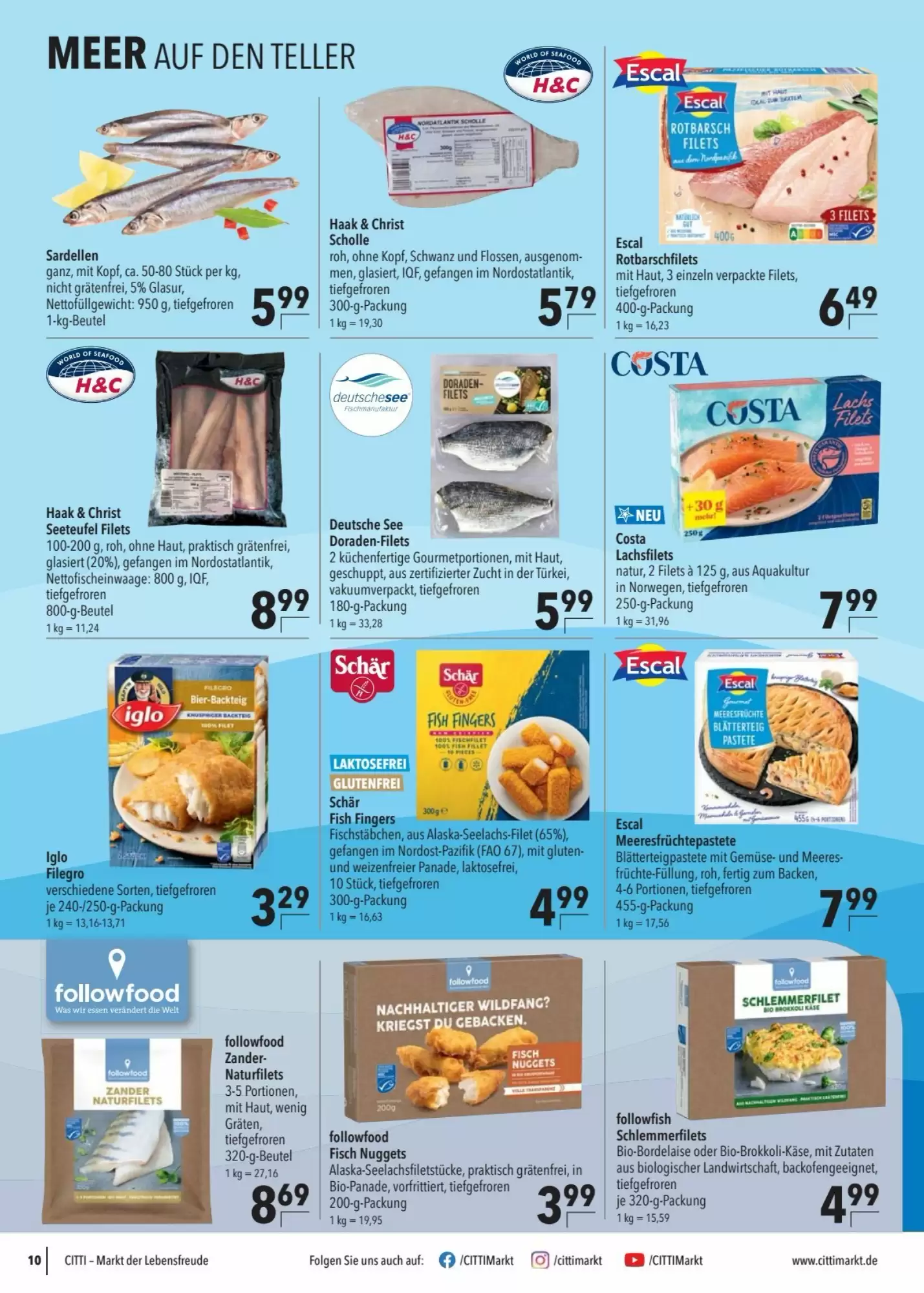CITTI Markt Prospekt (ab 14.10.2026) zum Blättern - Seite 10