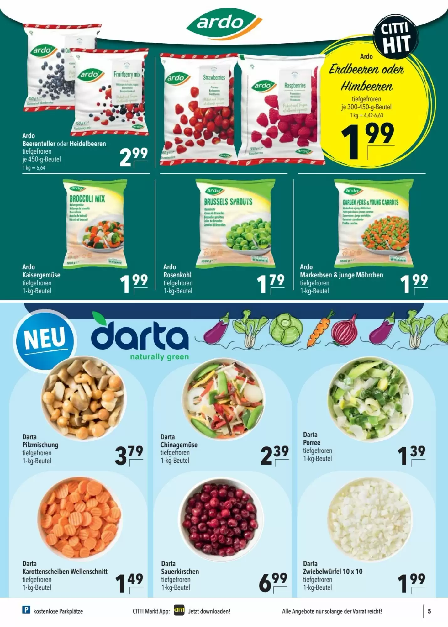 CITTI Markt Prospekt (ab 14.10.2026) zum Blättern - Seite 5