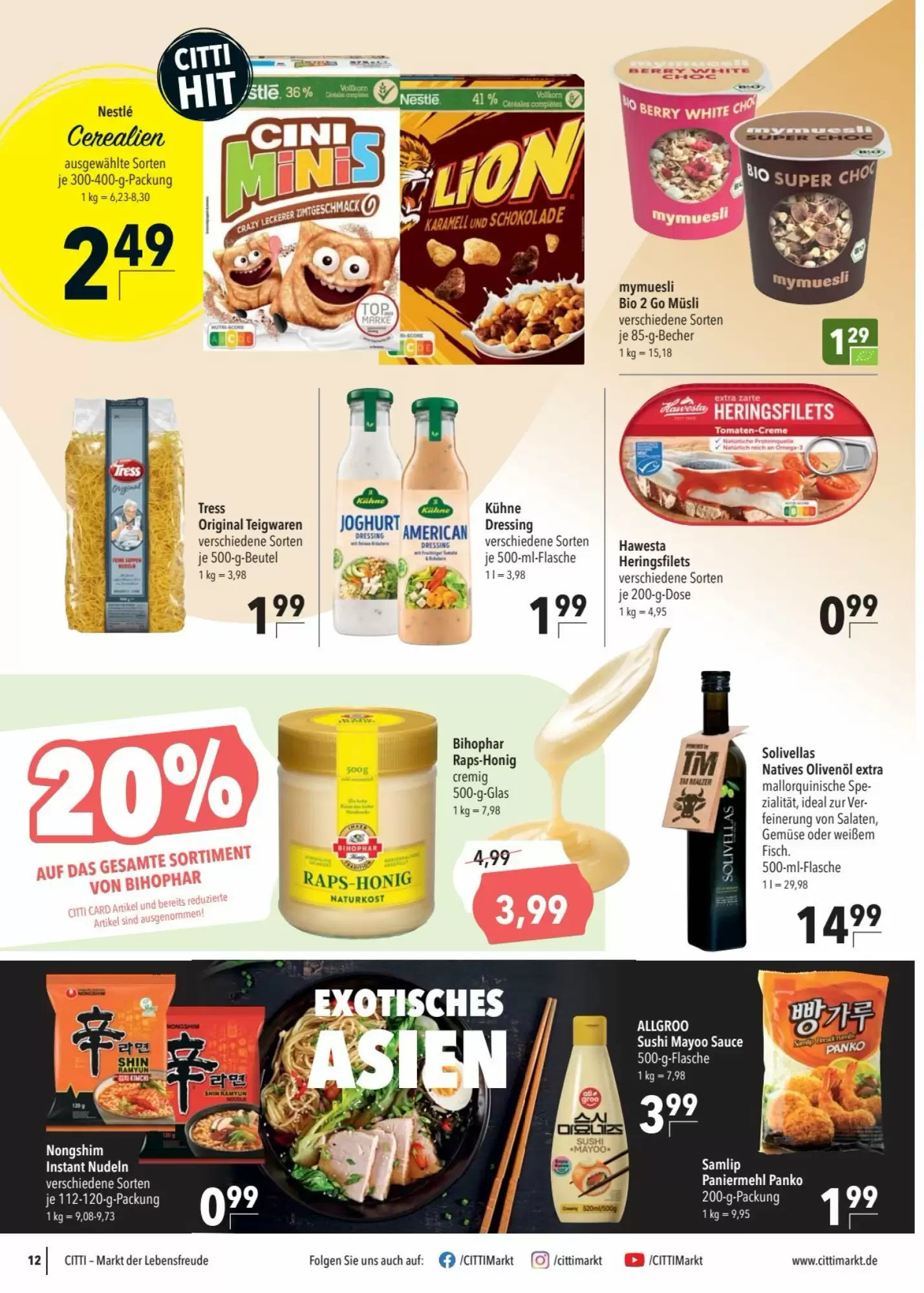 CITTI Markt Prospekt (ab 14.10.2026) zum Blättern - Seite 14