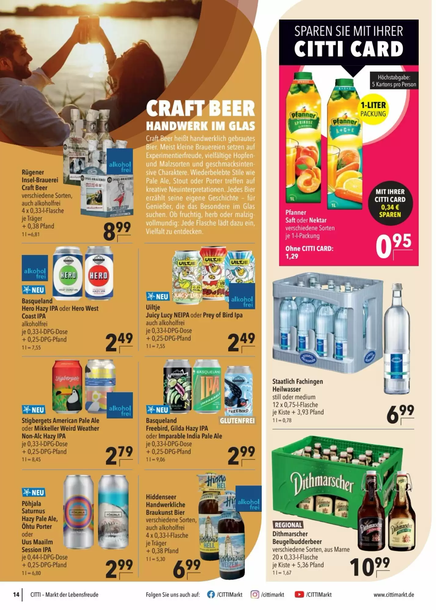 CITTI Markt Prospekt (ab 14.10.2026) zum Blättern - Seite 16