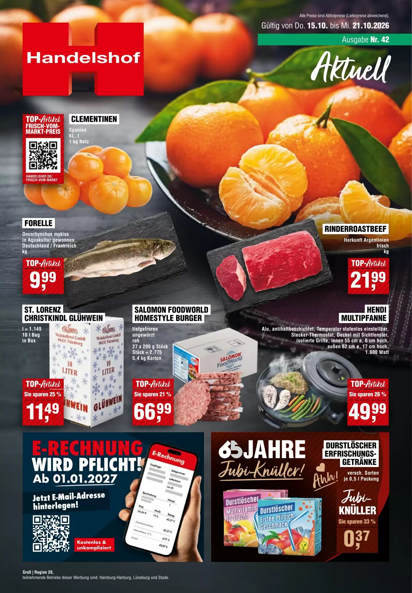 Handelshof Prospekt (ab 15.10.2026) zum Blättern - Seite 1