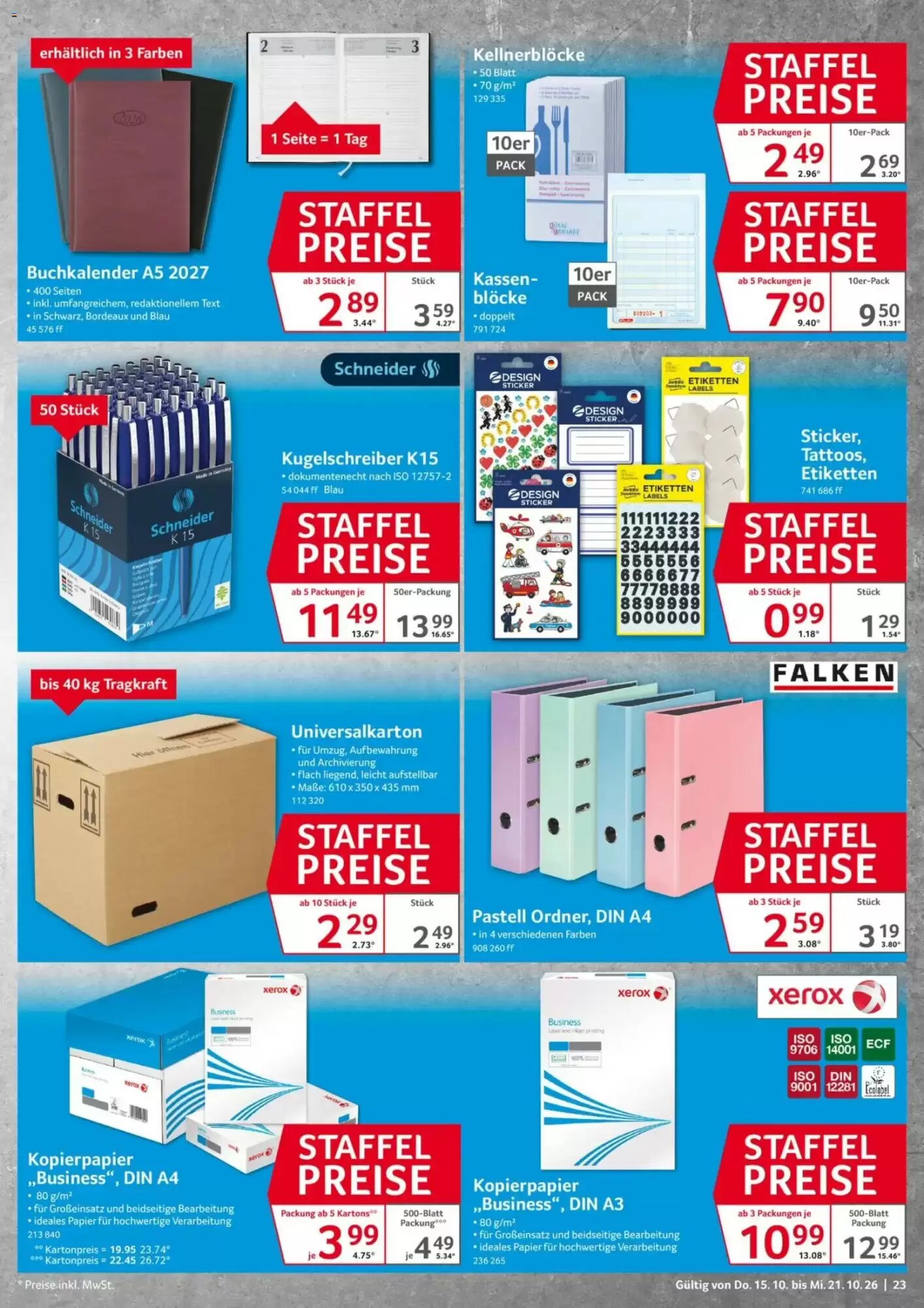 Selgros Prospekt (ab 15.10.2026) zum Blättern - Seite 23