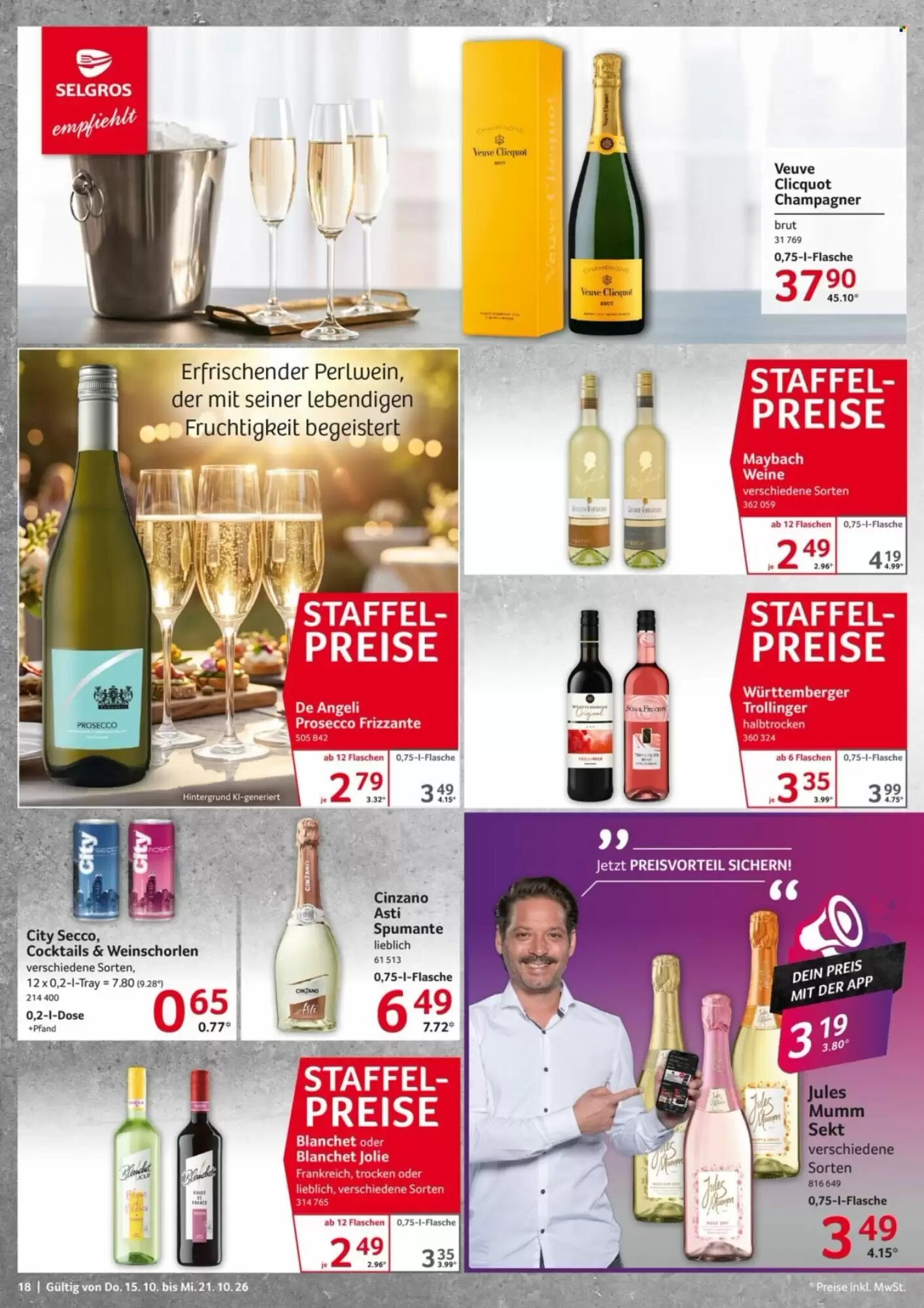 Selgros Prospekt (ab 15.10.2026) zum Blättern - Seite 18