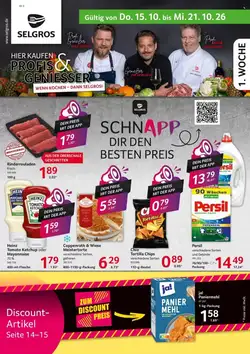 Selgros Prospekt (ab 15.10.2026) zum Blättern
