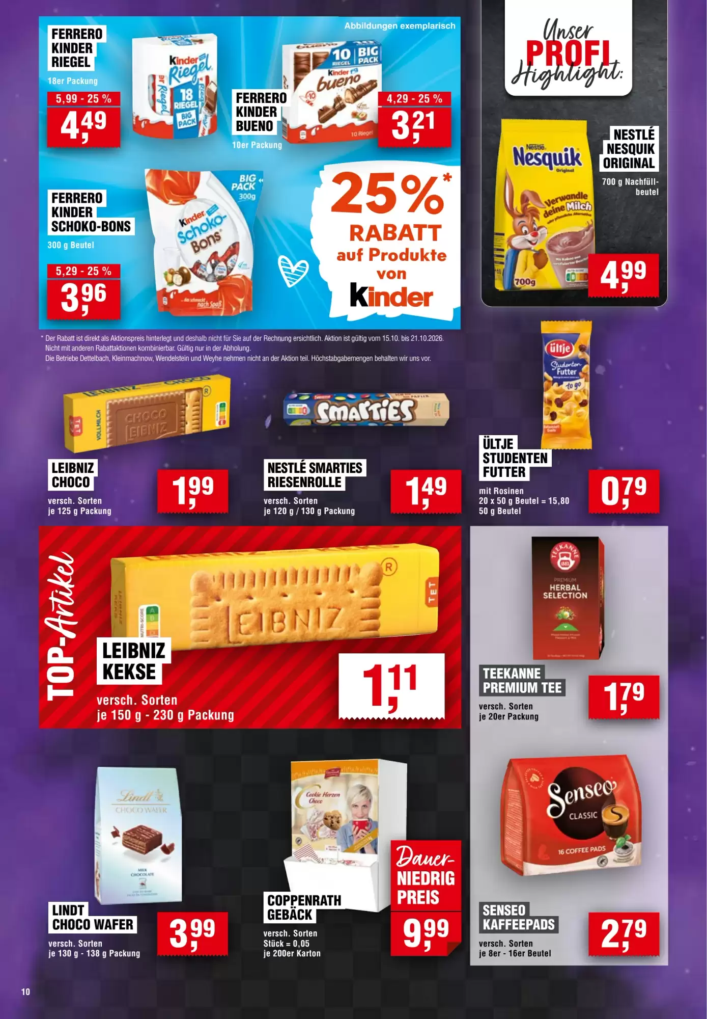 EDEKA Foodservice Prospekt (ab 15.10.2026) zum Blättern - Seite 10
