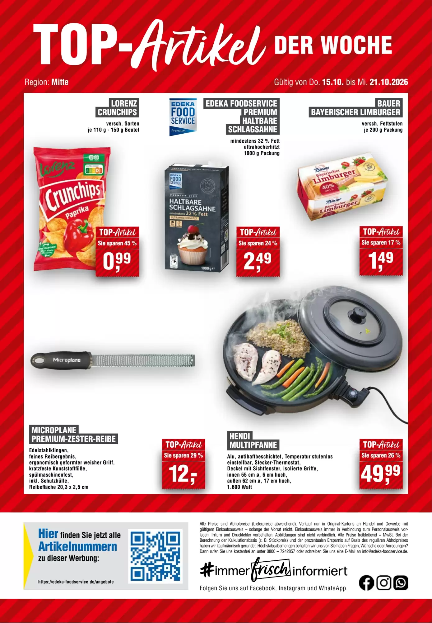 EDEKA Foodservice Prospekt (ab 15.10.2026) zum Blättern - Seite 14