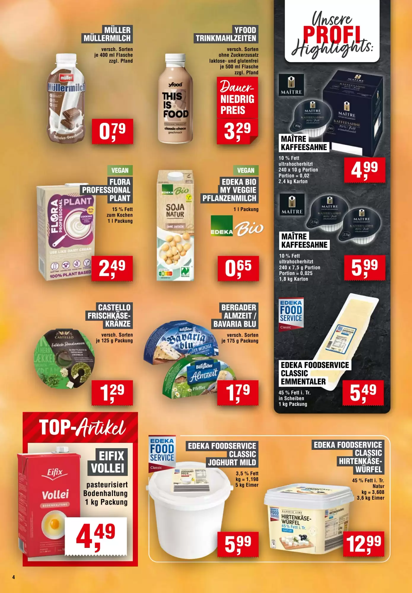 EDEKA Foodservice Prospekt (ab 15.10.2026) zum Blättern - Seite 4