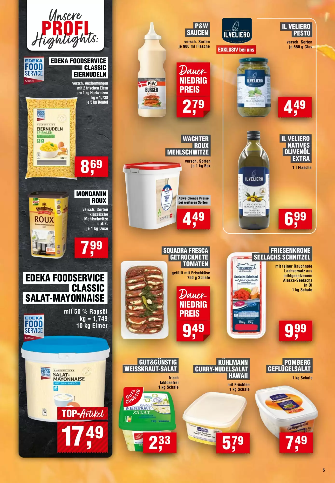 EDEKA Foodservice Prospekt (ab 15.10.2026) zum Blättern - Seite 5