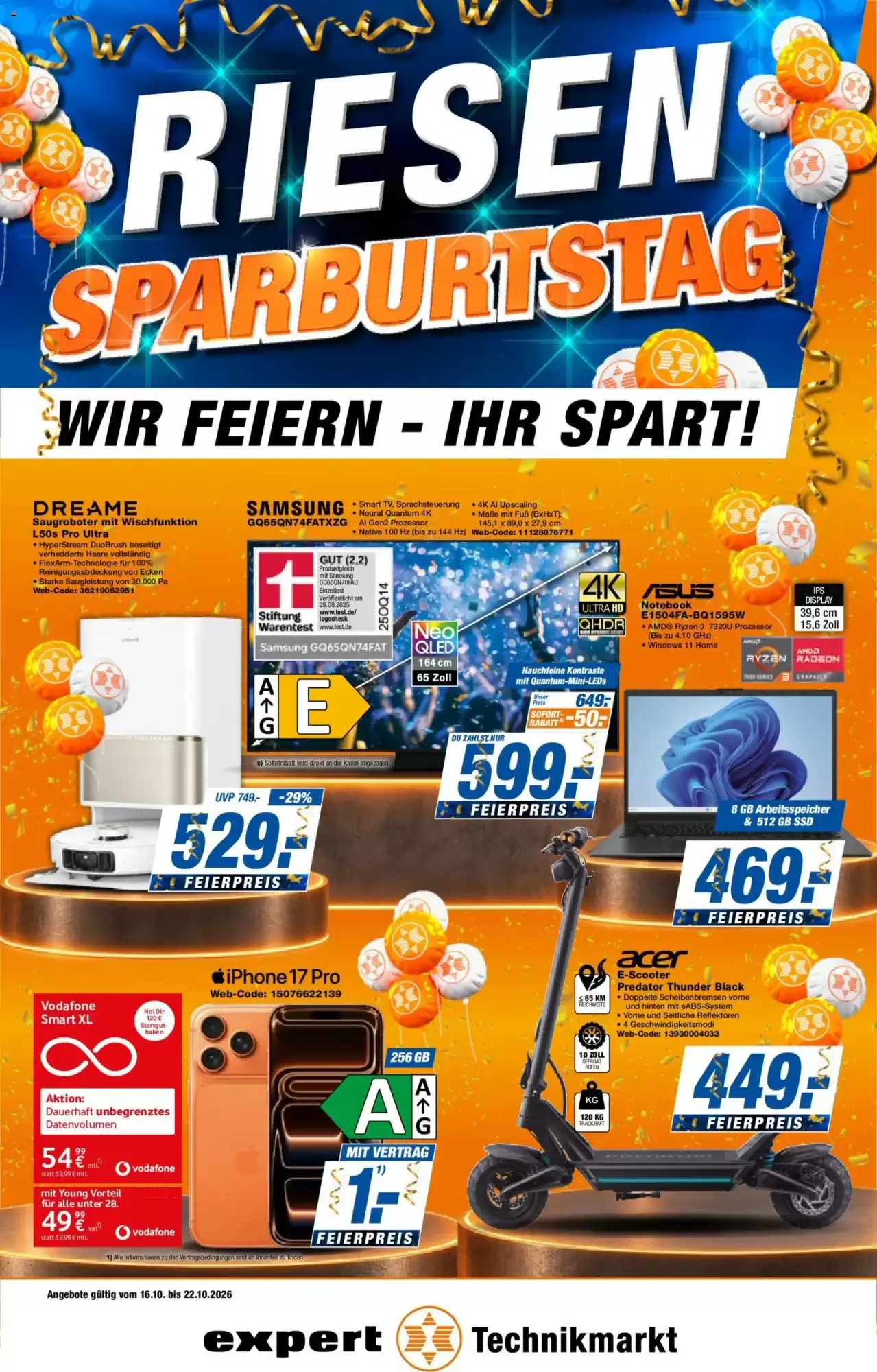 Expert Prospekt (ab 16.10.2026) zum Blättern - Seite 1