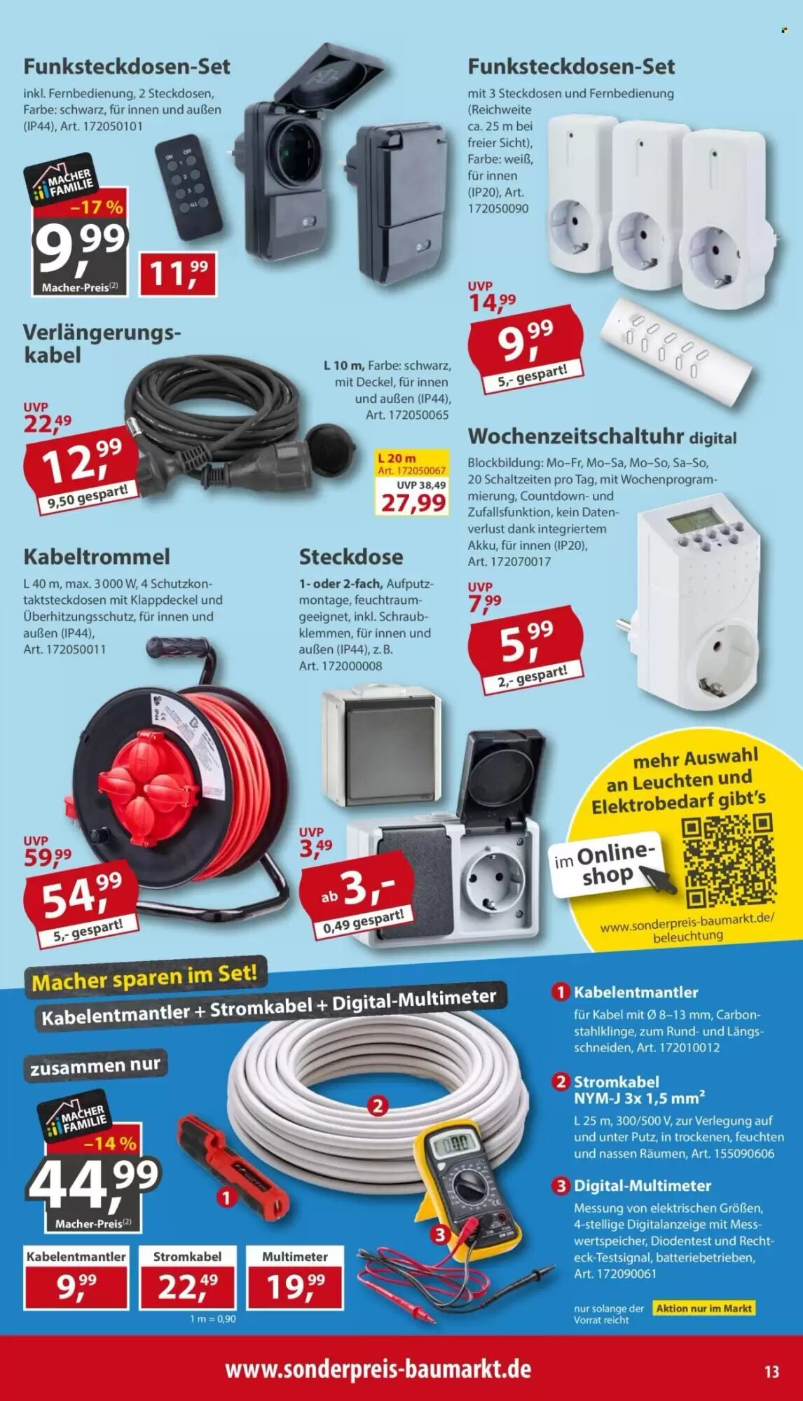 Sonderpreis Baumarkt Prospekt (ab 17.10.2026) zum Blättern - Seite 13