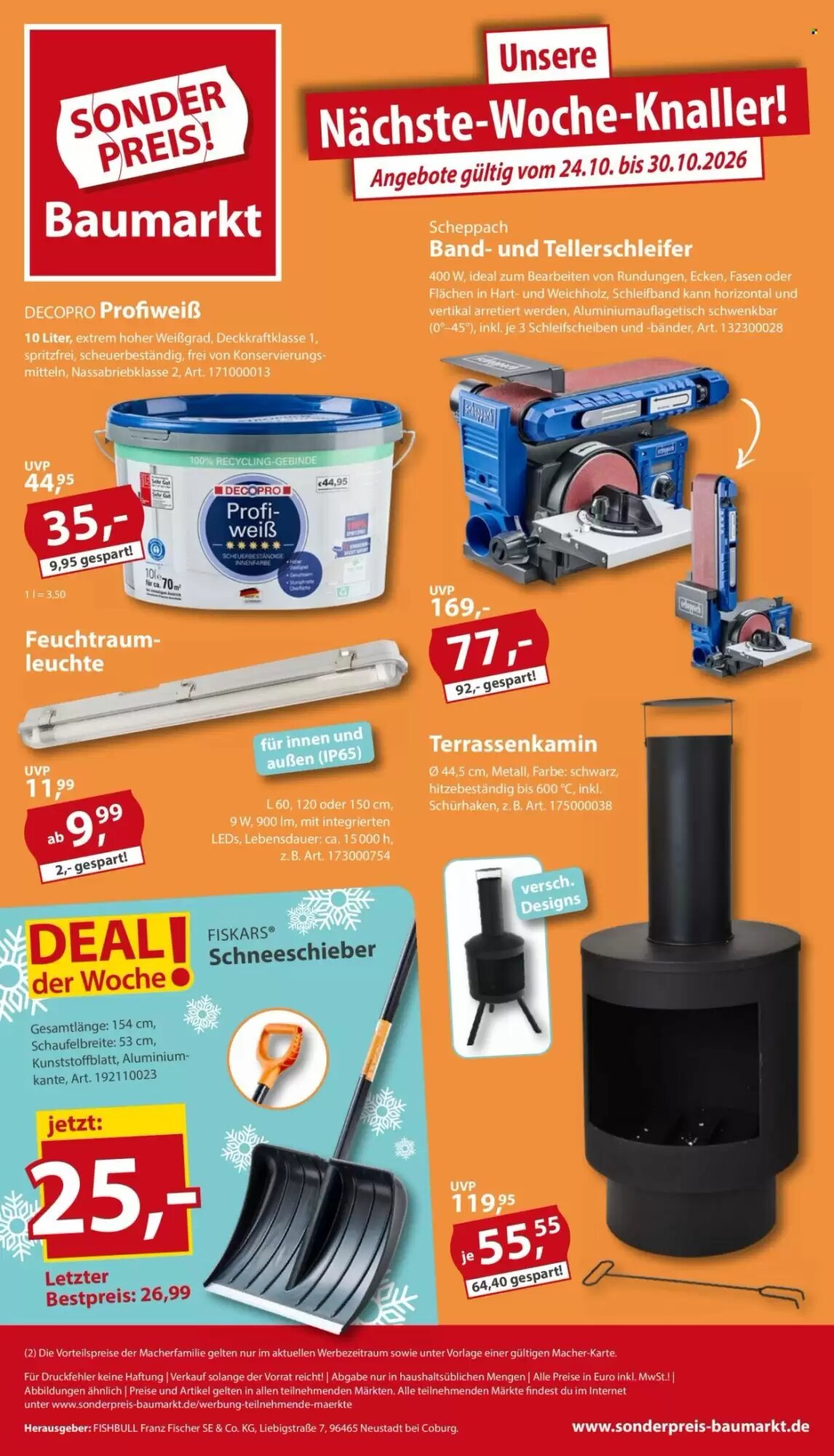 Sonderpreis Baumarkt Prospekt (ab 17.10.2026) zum Blättern - Seite 16
