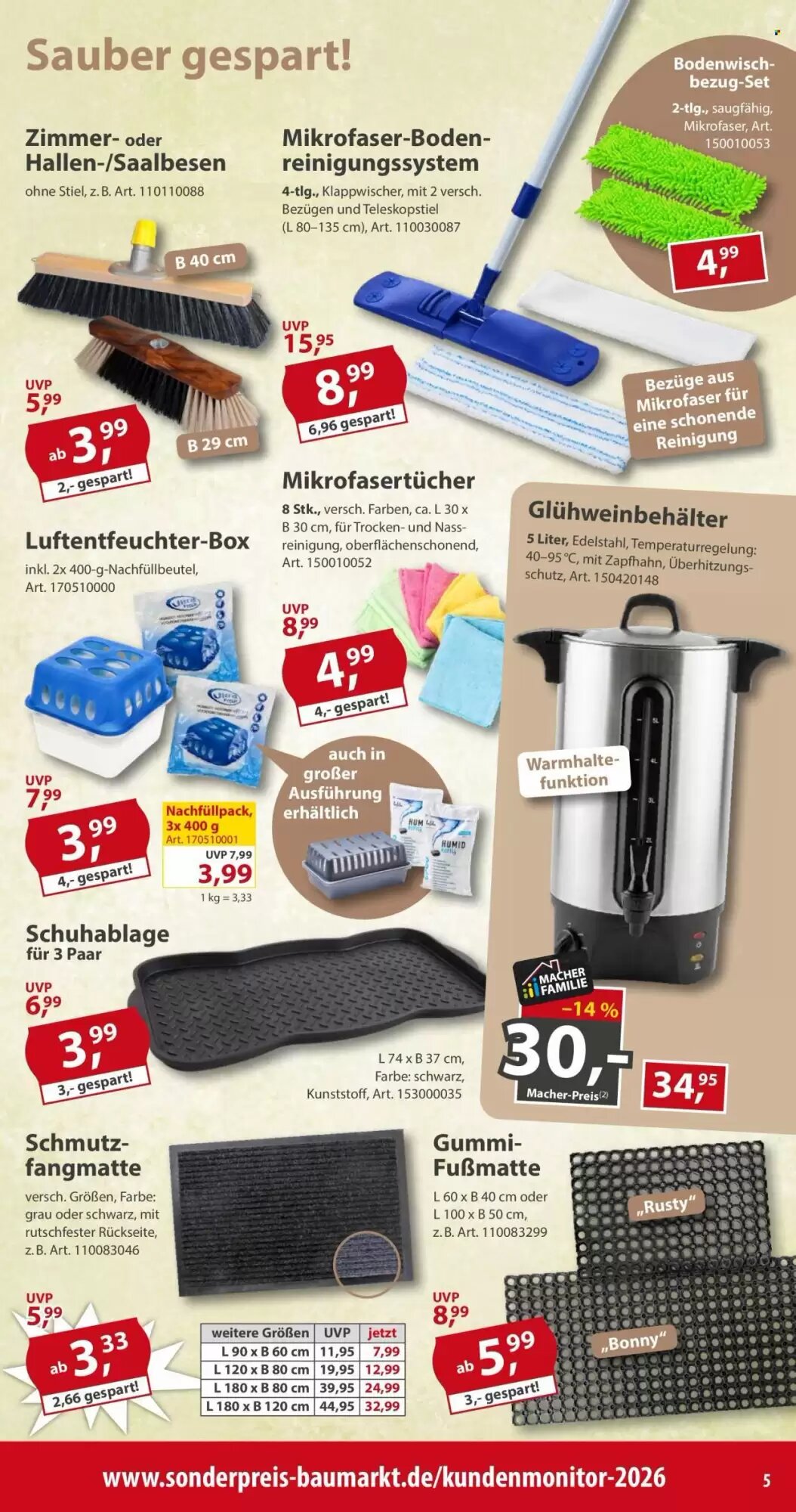 Sonderpreis Baumarkt Prospekt (ab 17.10.2026) zum Blättern - Seite 5