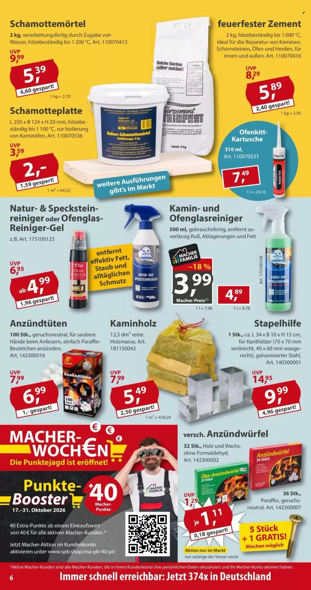 Sonderpreis Baumarkt Prospekt (ab 17.10.2026) zum Blättern - Seite 6