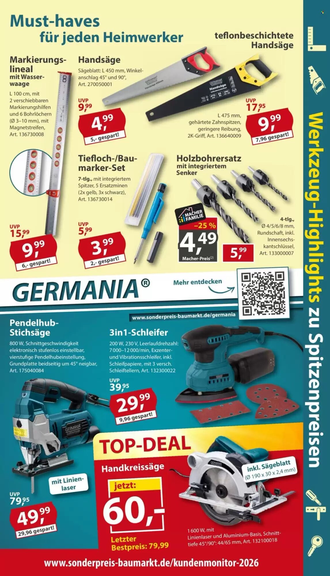 Sonderpreis Baumarkt Prospekt (ab 17.10.2026) zum Blättern - Seite 9