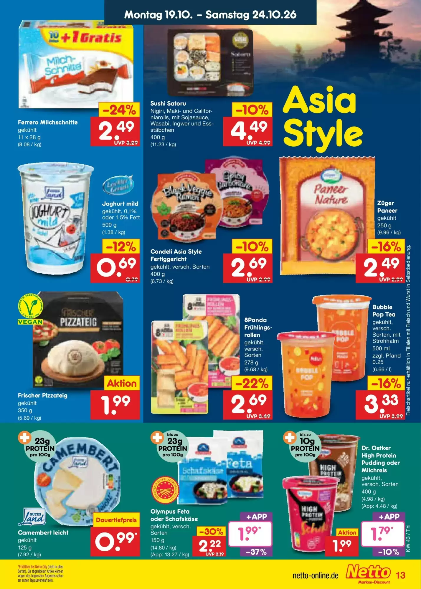 Netto Marken-Discount Prospekt (ab 18.10.2026) zum Blättern - Seite 13