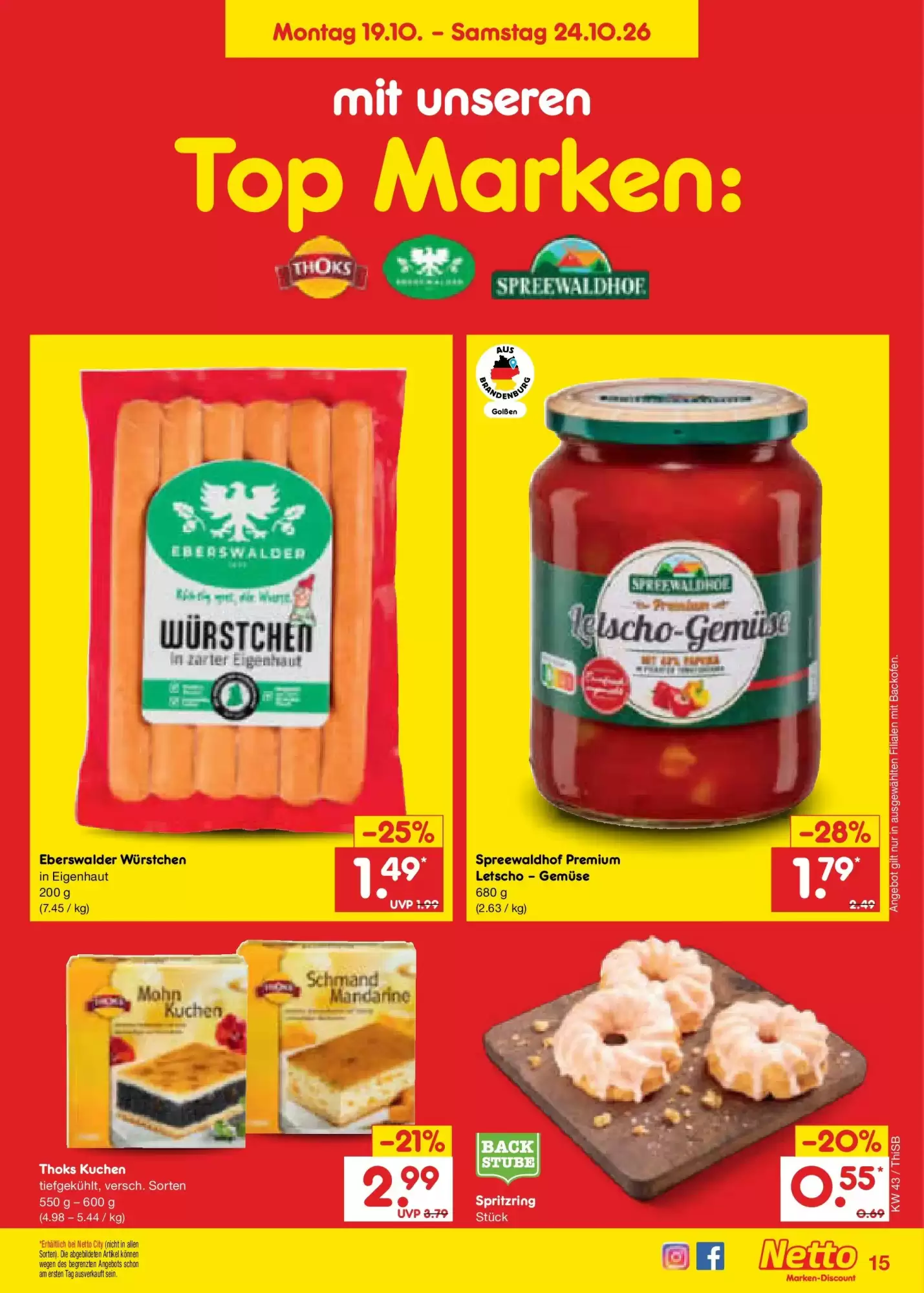 Netto Marken-Discount Prospekt (ab 18.10.2026) zum Blättern - Seite 17