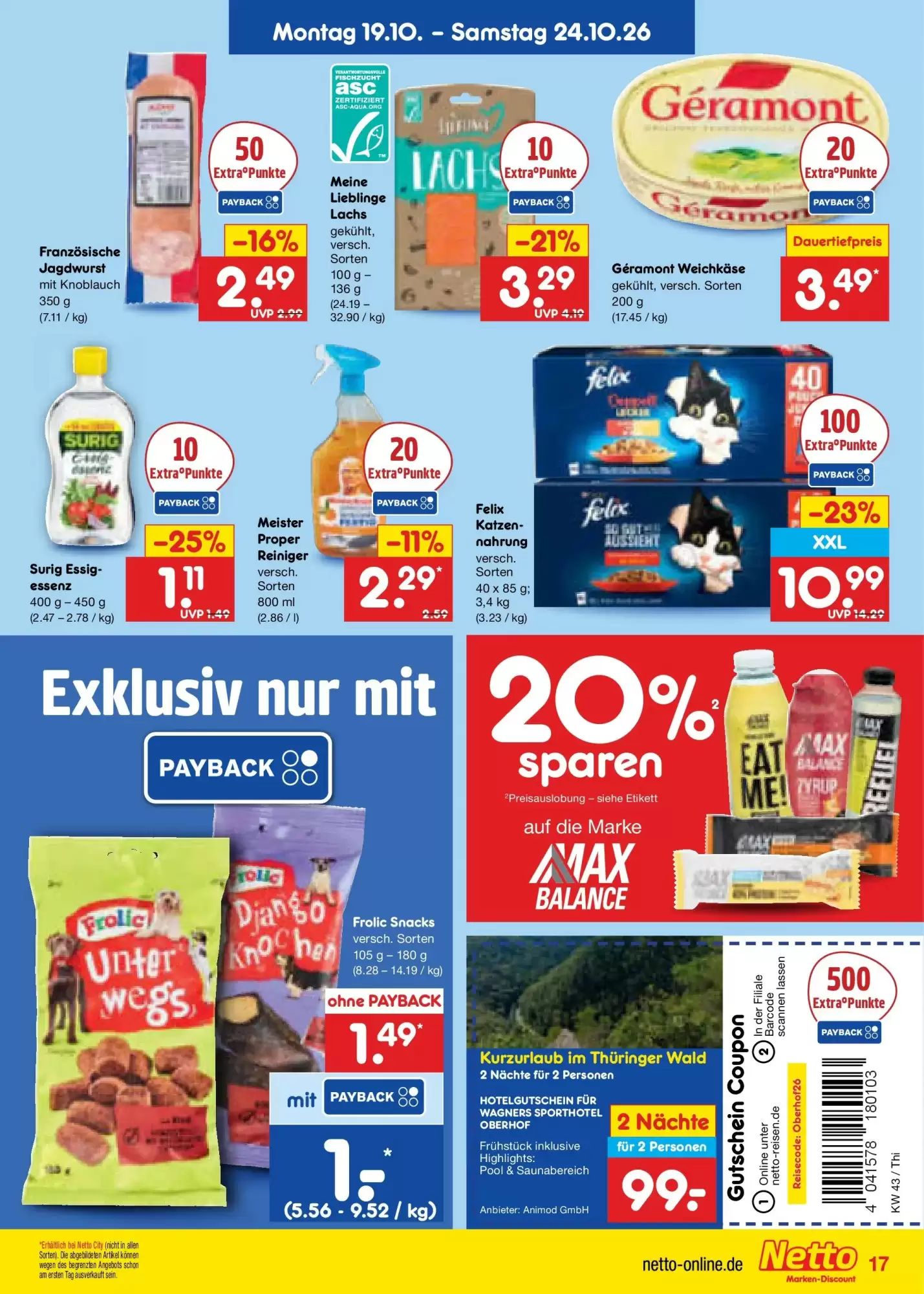 Netto Marken-Discount Prospekt (ab 18.10.2026) zum Blättern - Seite 19