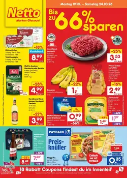 Netto Marken-Discount Prospekt (ab 18.10.2026) zum Blättern