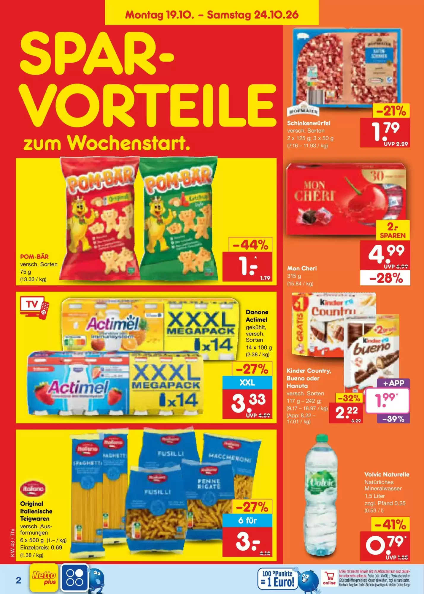 Netto Marken-Discount Prospekt (ab 18.10.2026) zum Blättern - Seite 2