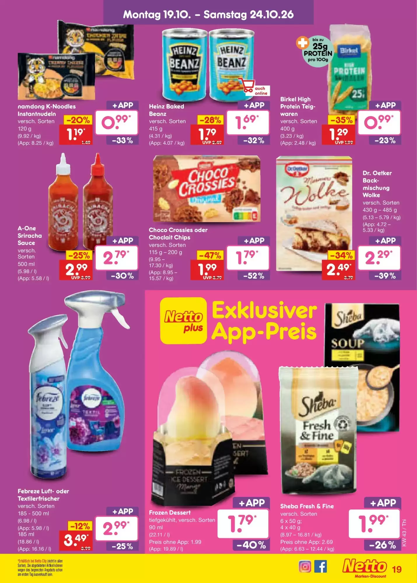 Netto Marken-Discount Prospekt (ab 18.10.2026) zum Blättern - Seite 21
