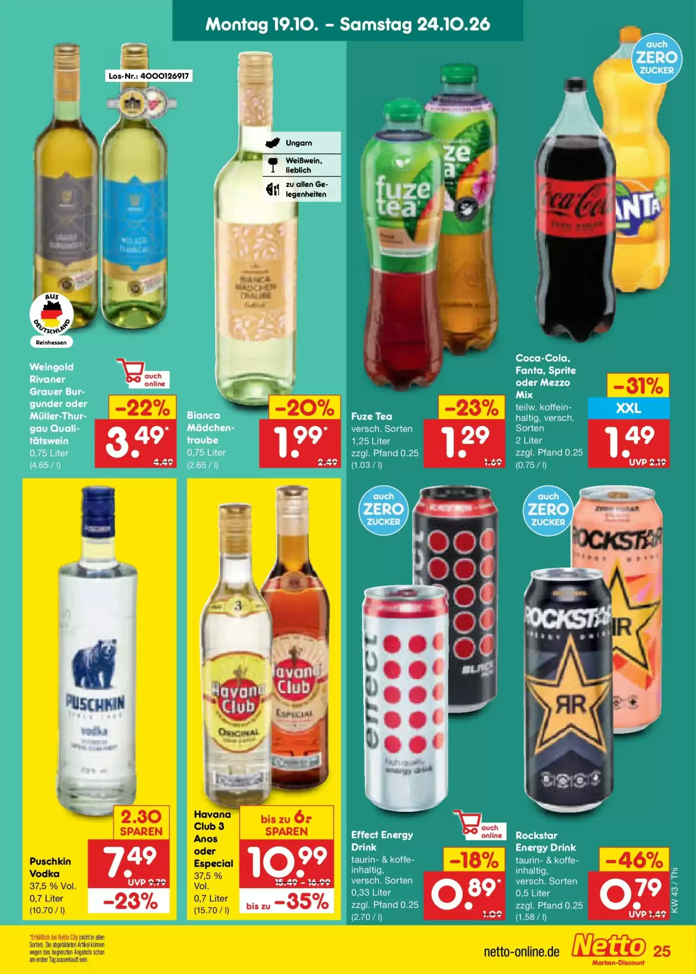 Netto Marken-Discount Prospekt (ab 18.10.2026) zum Blättern - Seite 29