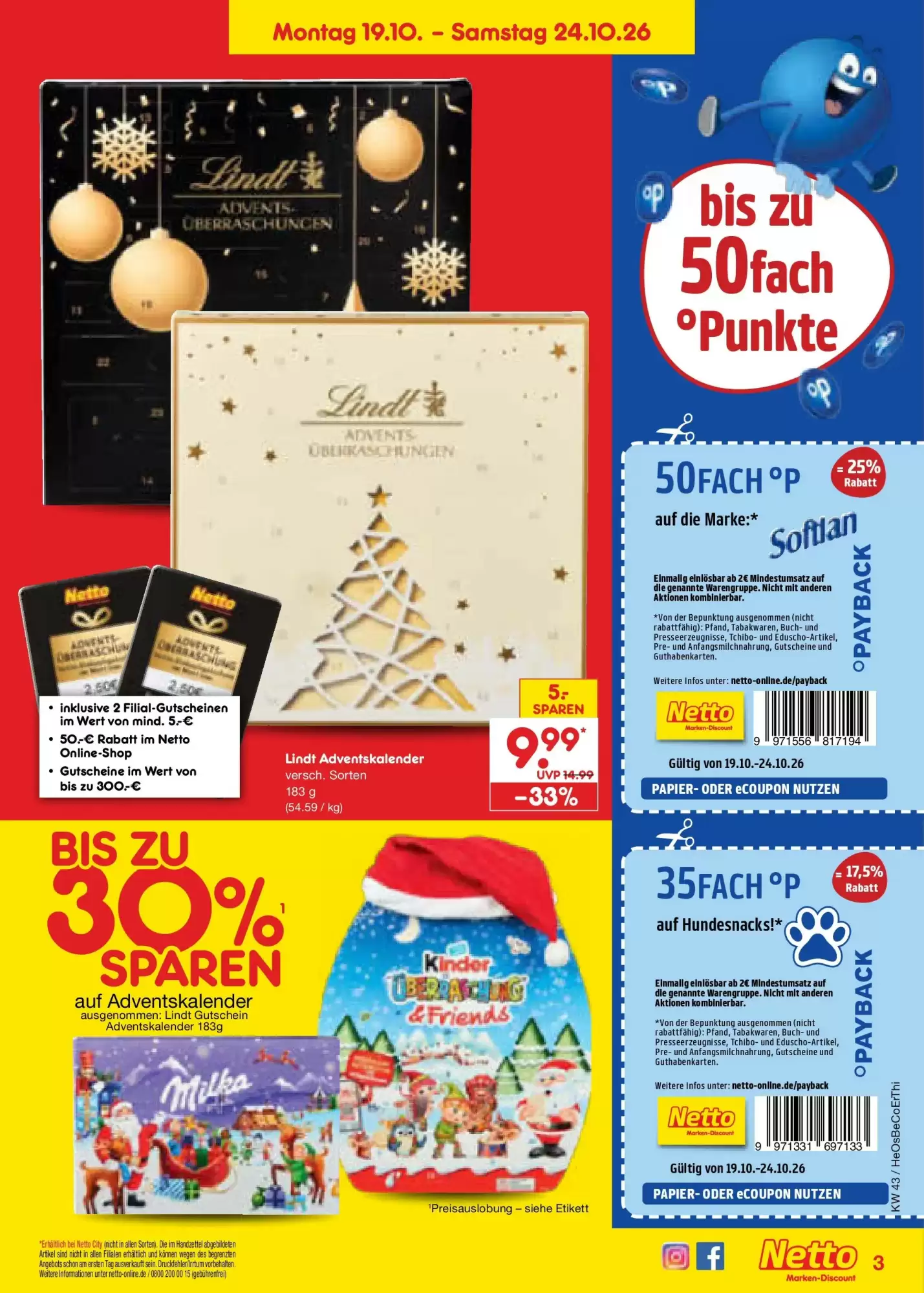 Netto Marken-Discount Prospekt (ab 18.10.2026) zum Blättern - Seite 3