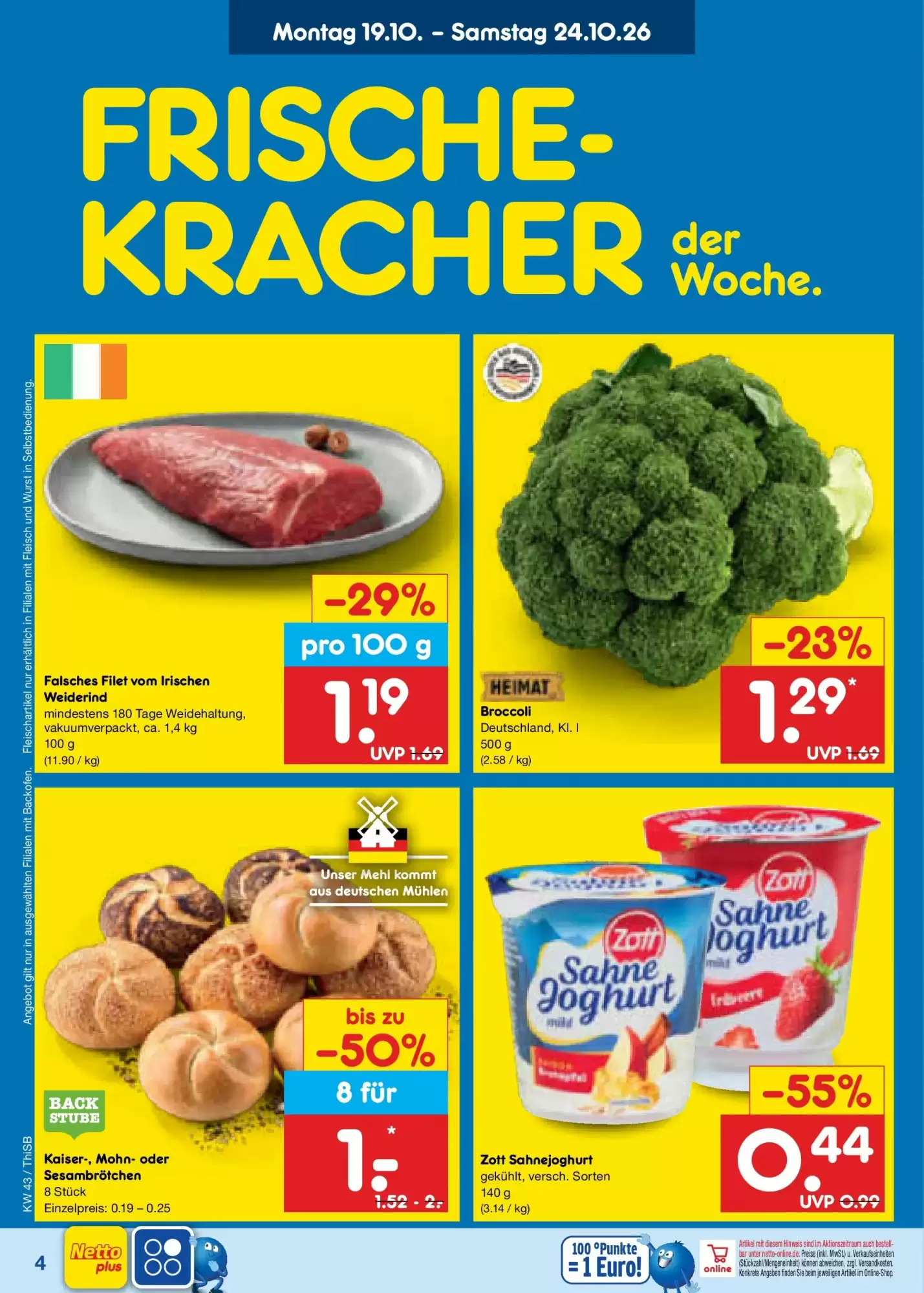 Netto Marken-Discount Prospekt (ab 18.10.2026) zum Blättern - Seite 4