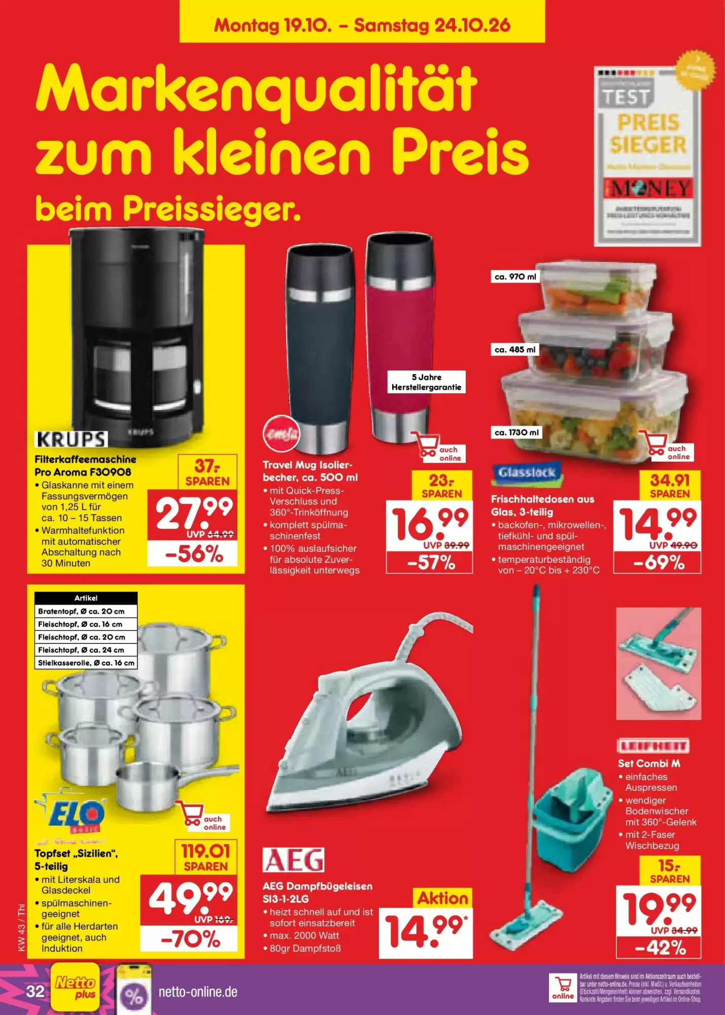 Netto Marken-Discount Prospekt (ab 18.10.2026) zum Blättern - Seite 42