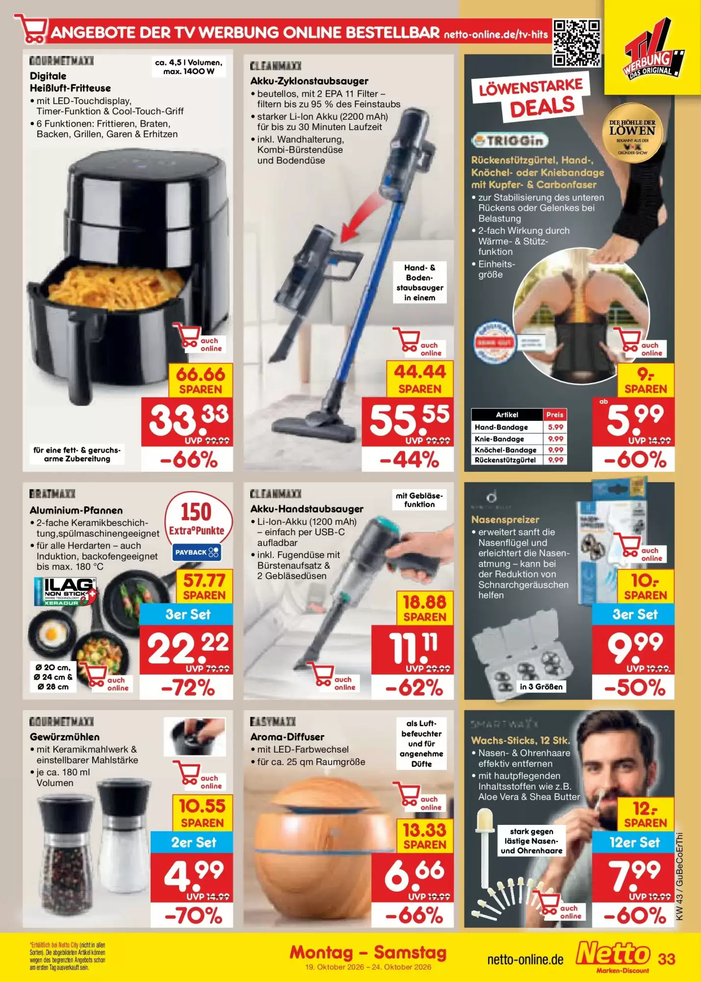 Netto Marken-Discount Prospekt (ab 18.10.2026) zum Blättern - Seite 43