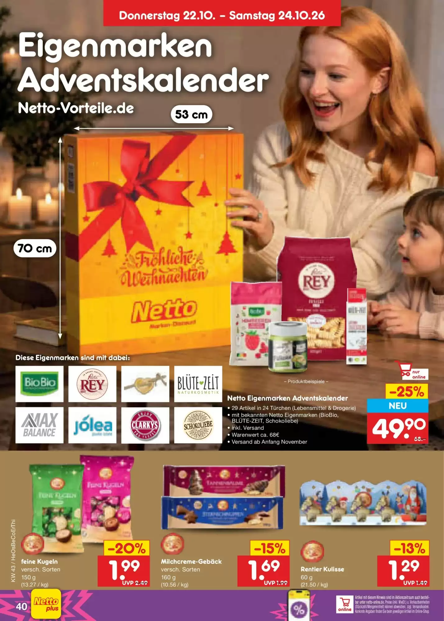 Netto Marken-Discount Prospekt (ab 18.10.2026) zum Blättern - Seite 54