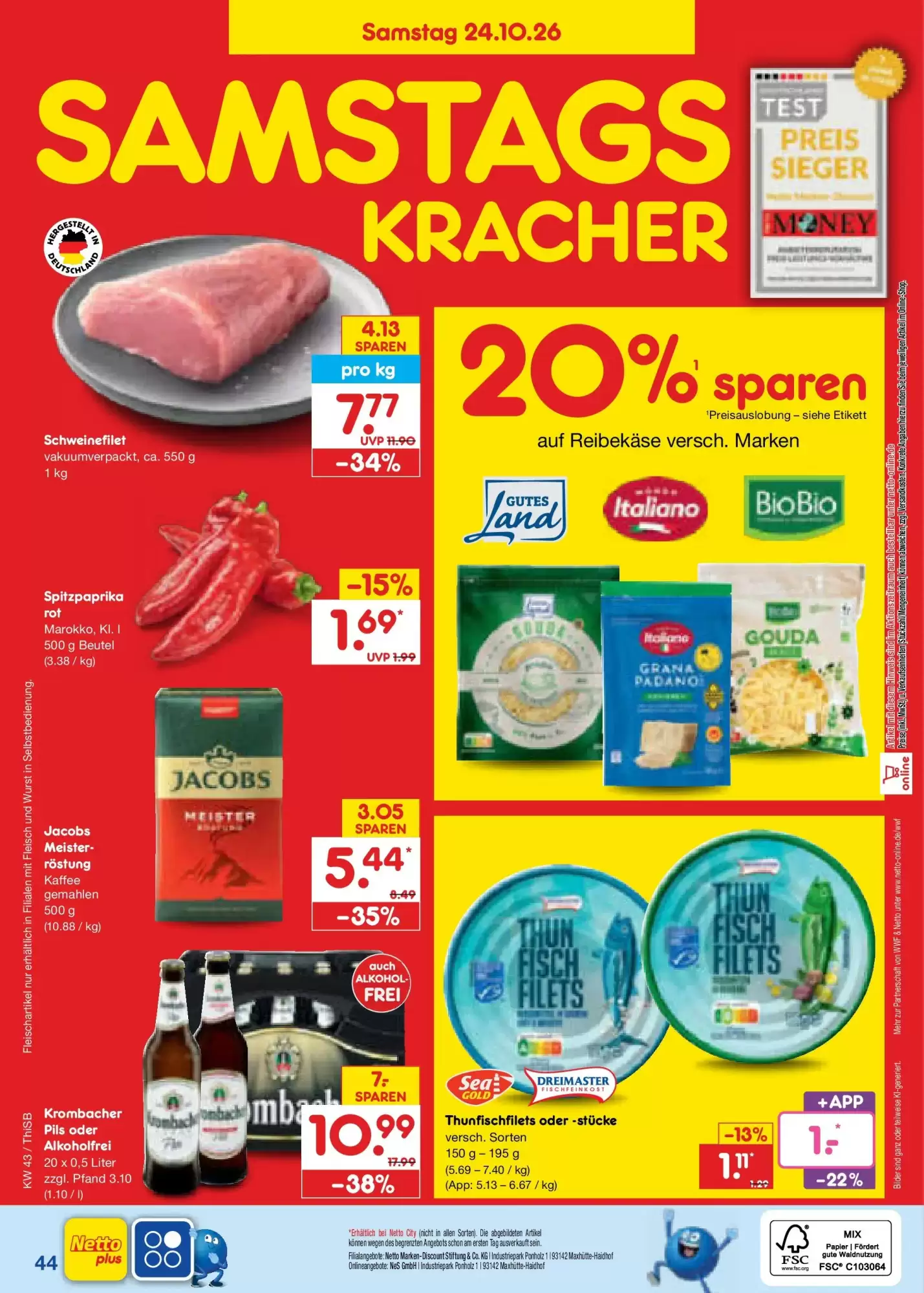 Netto Marken-Discount Prospekt (ab 18.10.2026) zum Blättern - Seite 60